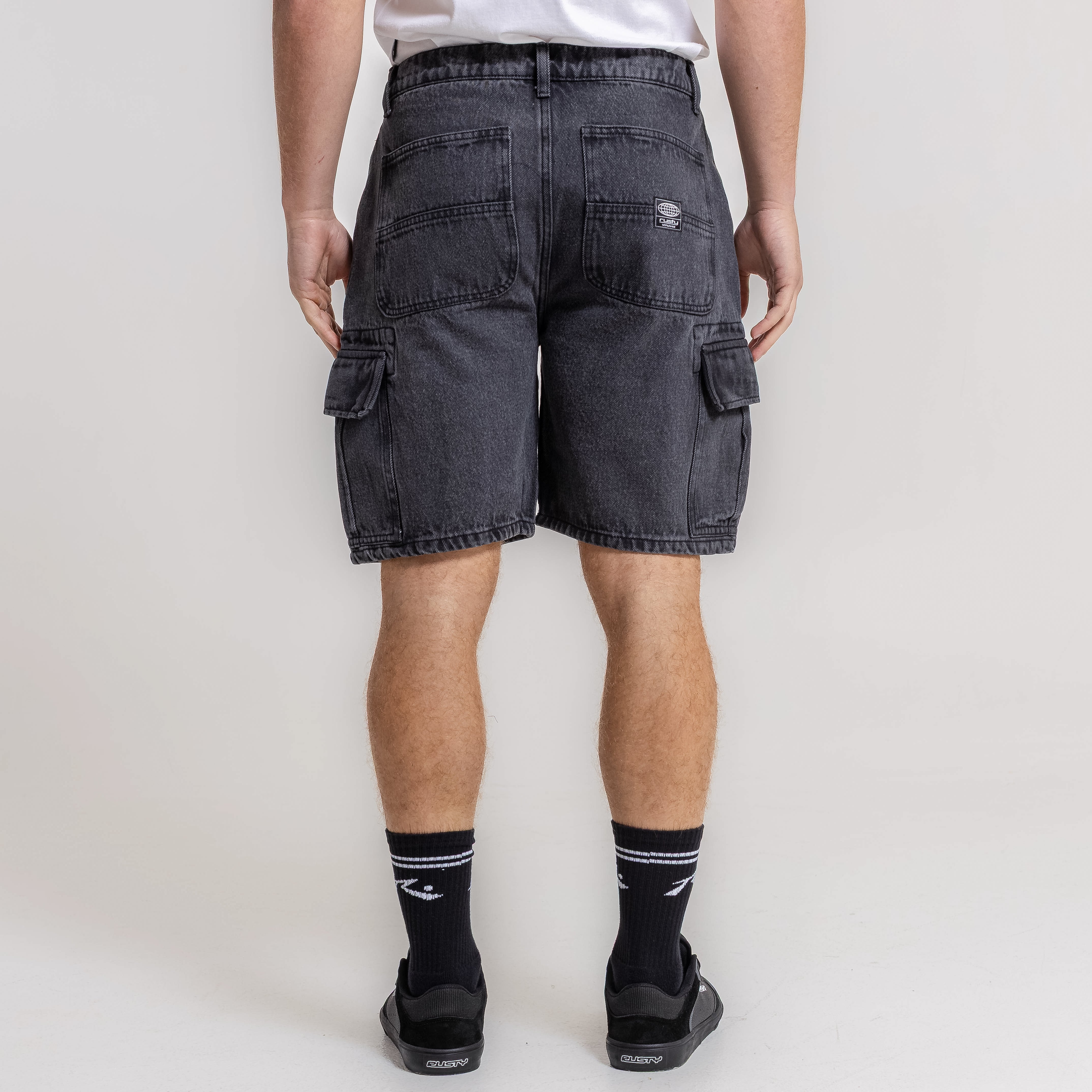 Bermuda Rambling Cargo Black - Image 5