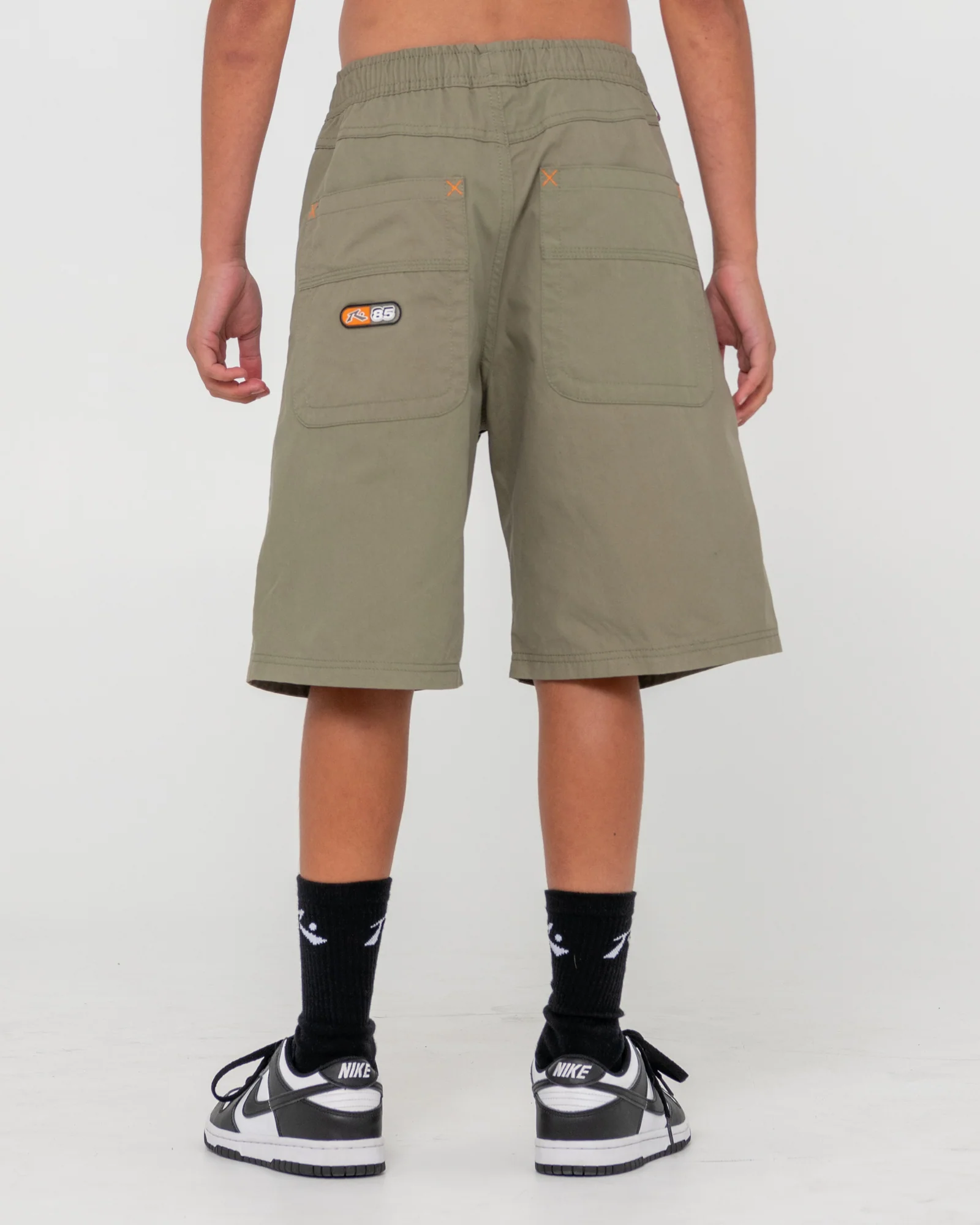 Bermuda Rusty Wear Eva Elastic Short Boys Savanna - Image 3
