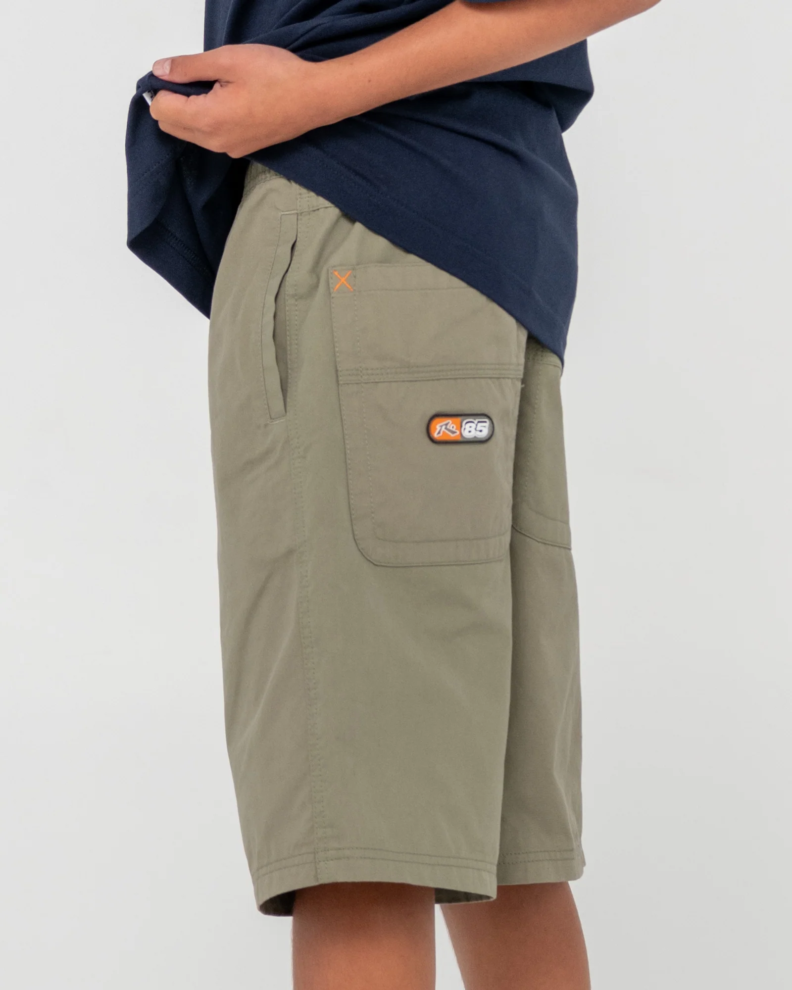 Bermuda Rusty Wear Eva Elastic Short Boys Savanna - Image 5