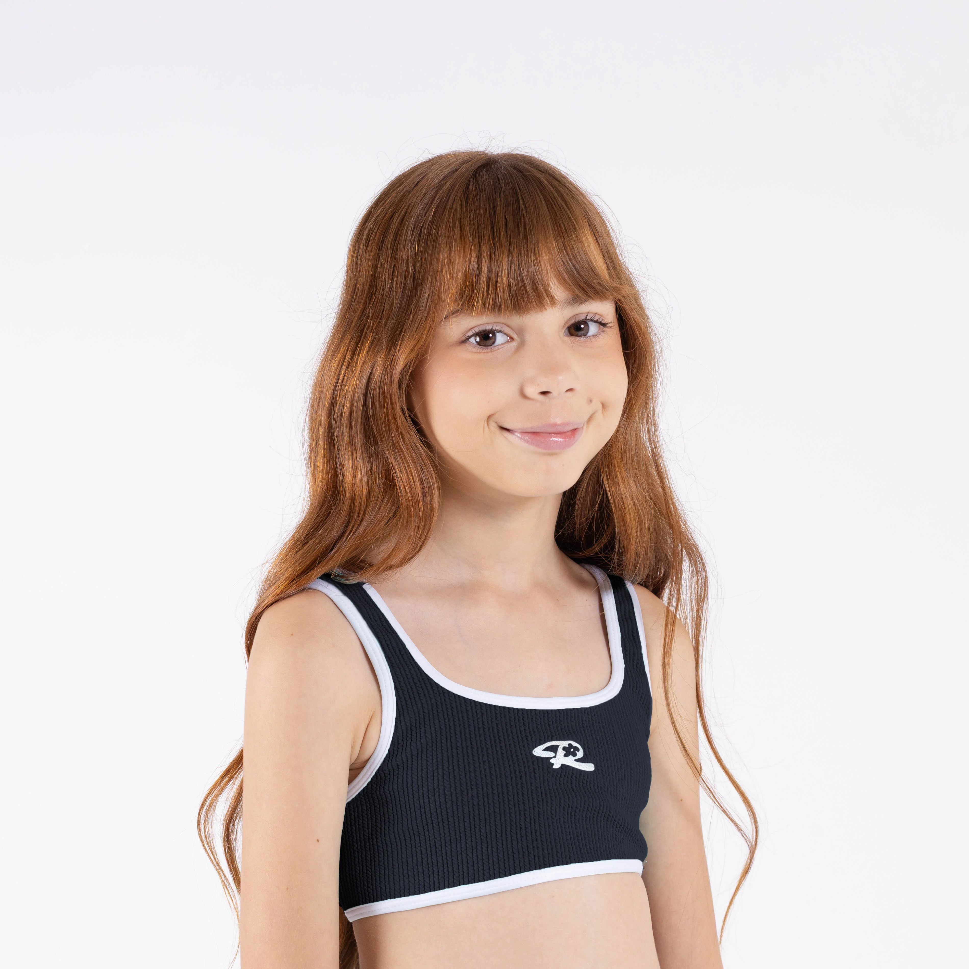 Bikini Sandalwood Bikini Set Girls Black - Image 3