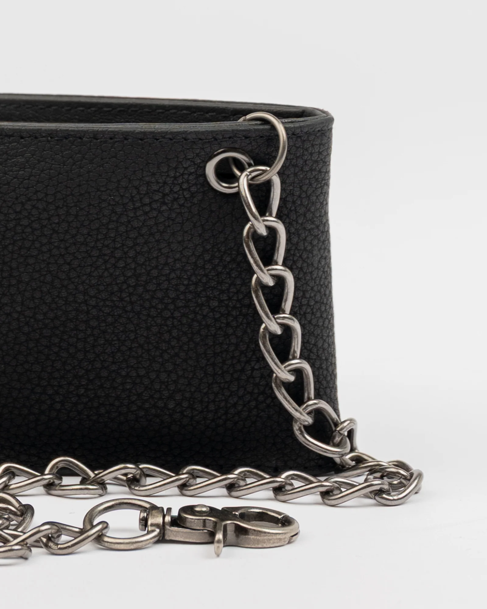 Billetera District Chain Wallet Black - Image 4