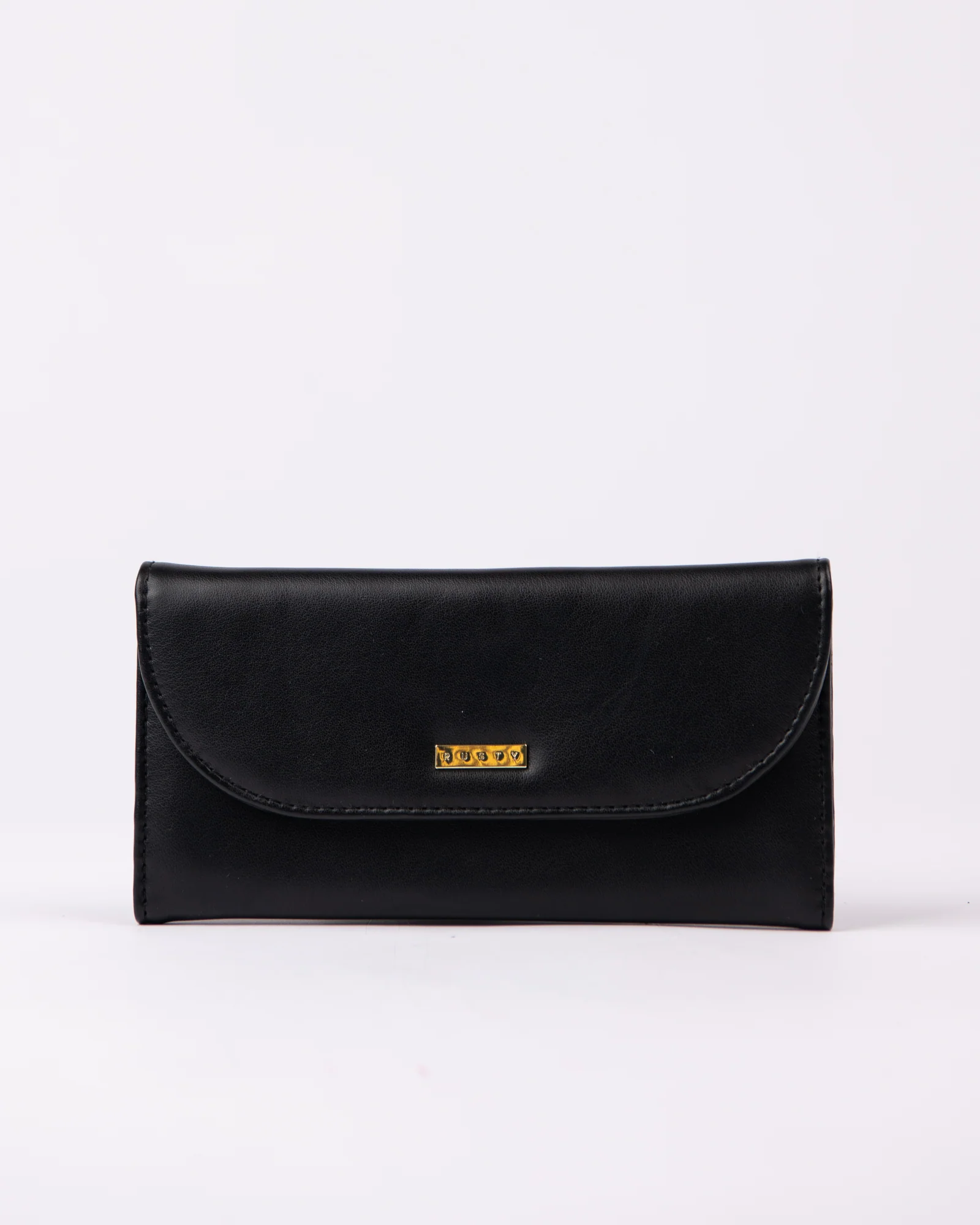 Billetera Rusty Eve Flap Wallet* Black - Image 5