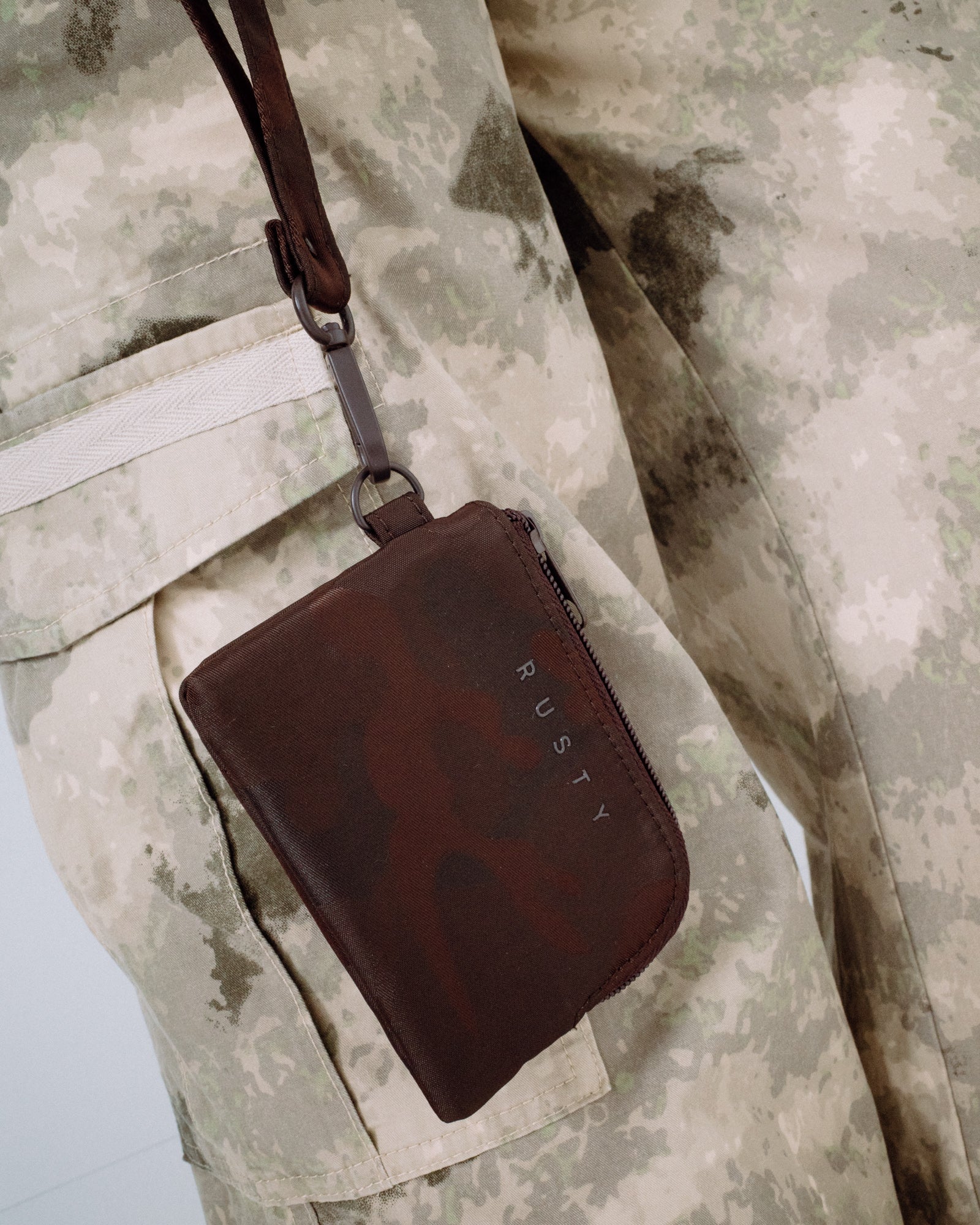 Billetera Stellar Nylon Camo Coin Purse Java - Image 6