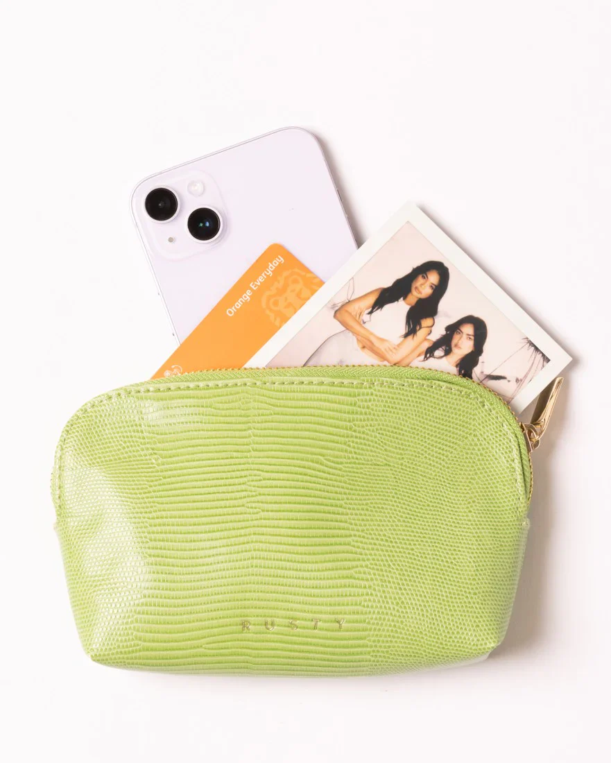 Billetera Mila* Pastel Lime