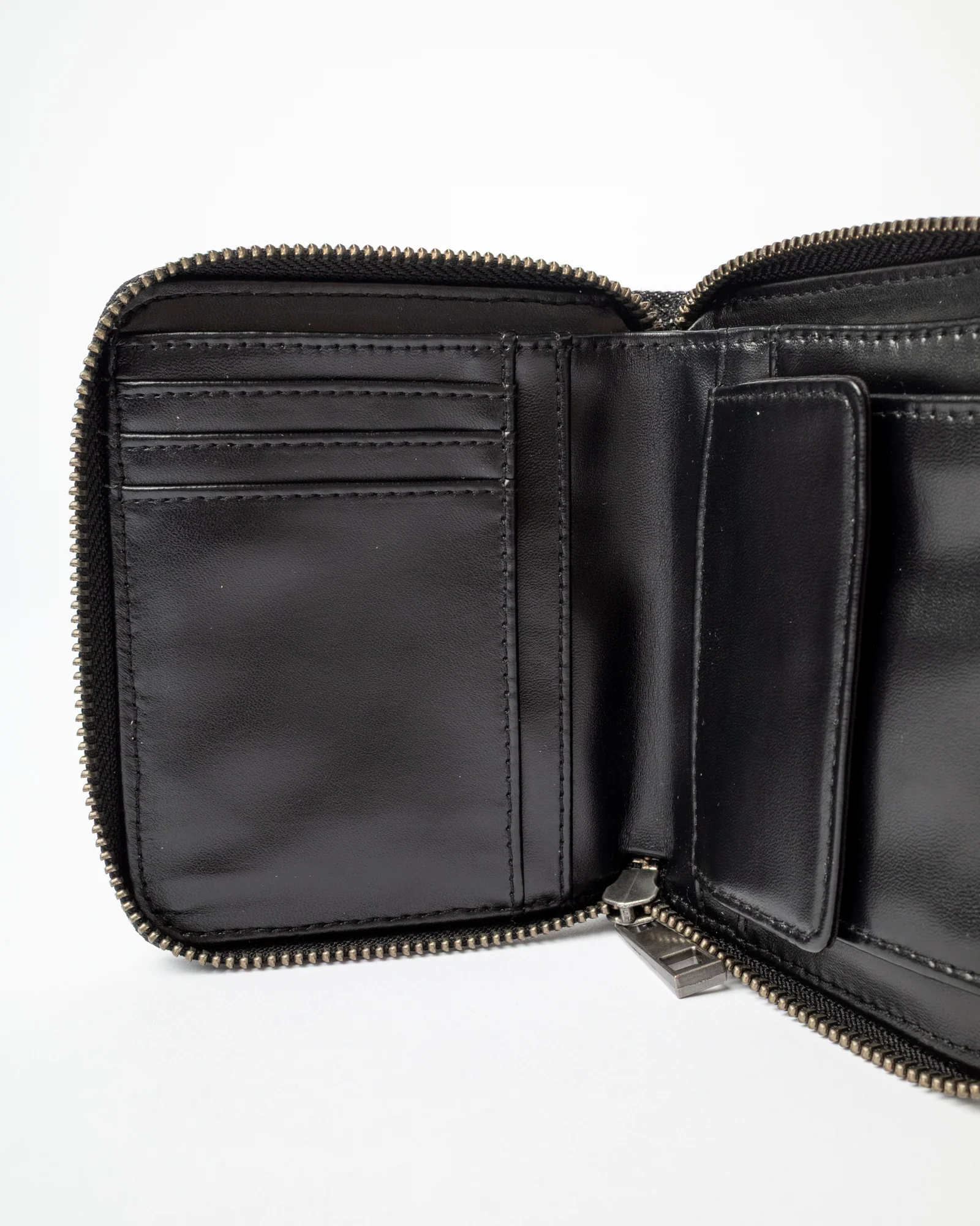 Billetera Roxanne Denim Compact Wallet Washed Black - Image 2