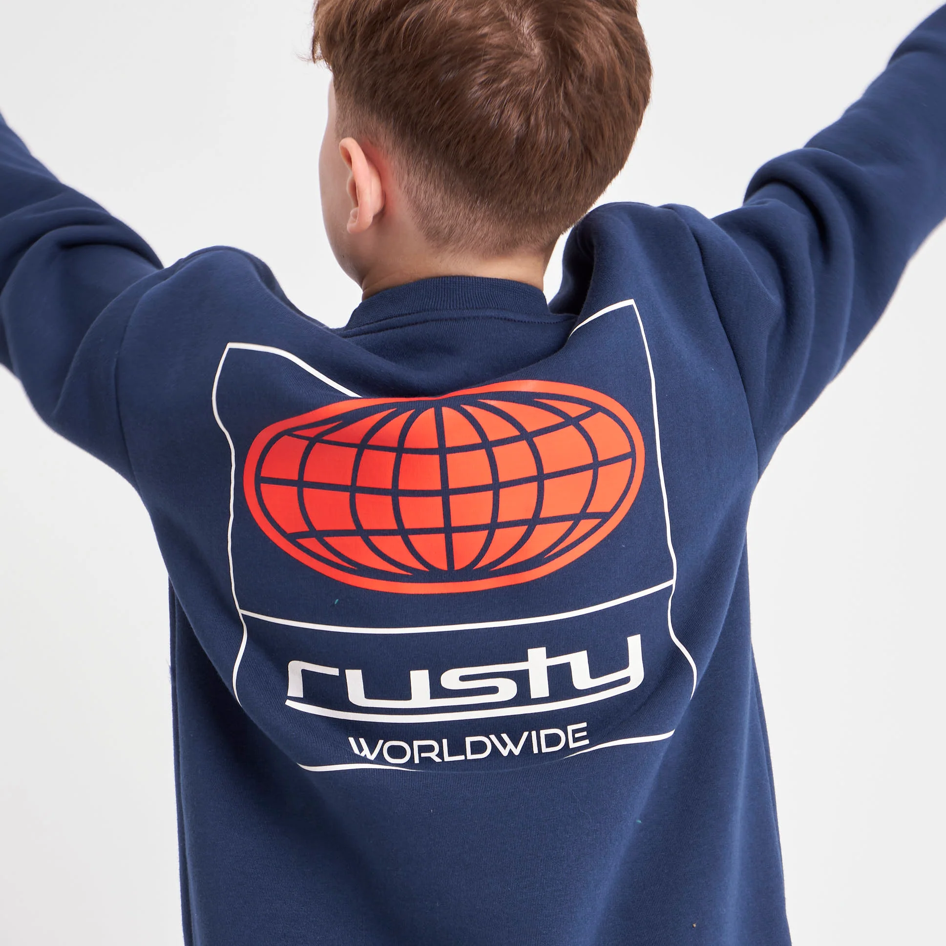 Buzo Global Confussion Junior Navy Blue - Image 3