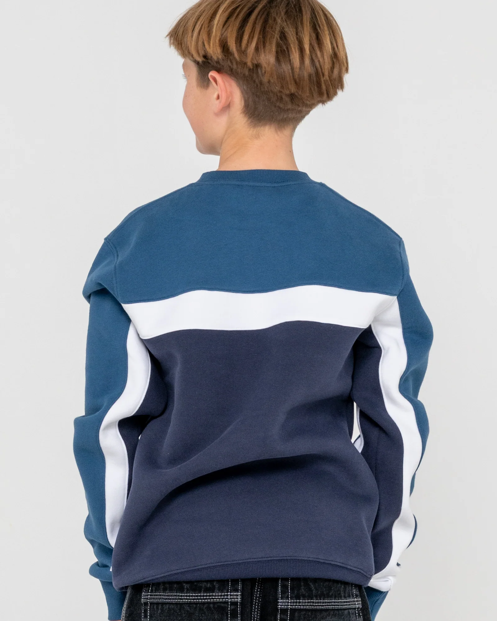 Buzo Pod Racer Fleece Junior Navy Blue - Image 6