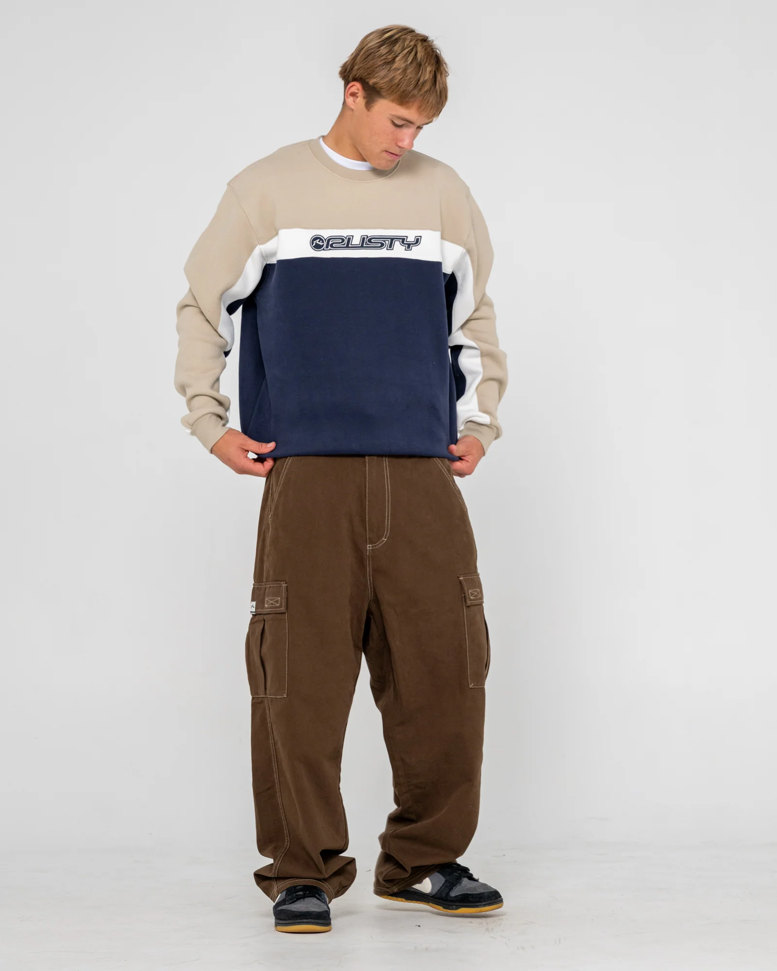 Buzo Pod Racer Fleece Navy Blue - Image 3