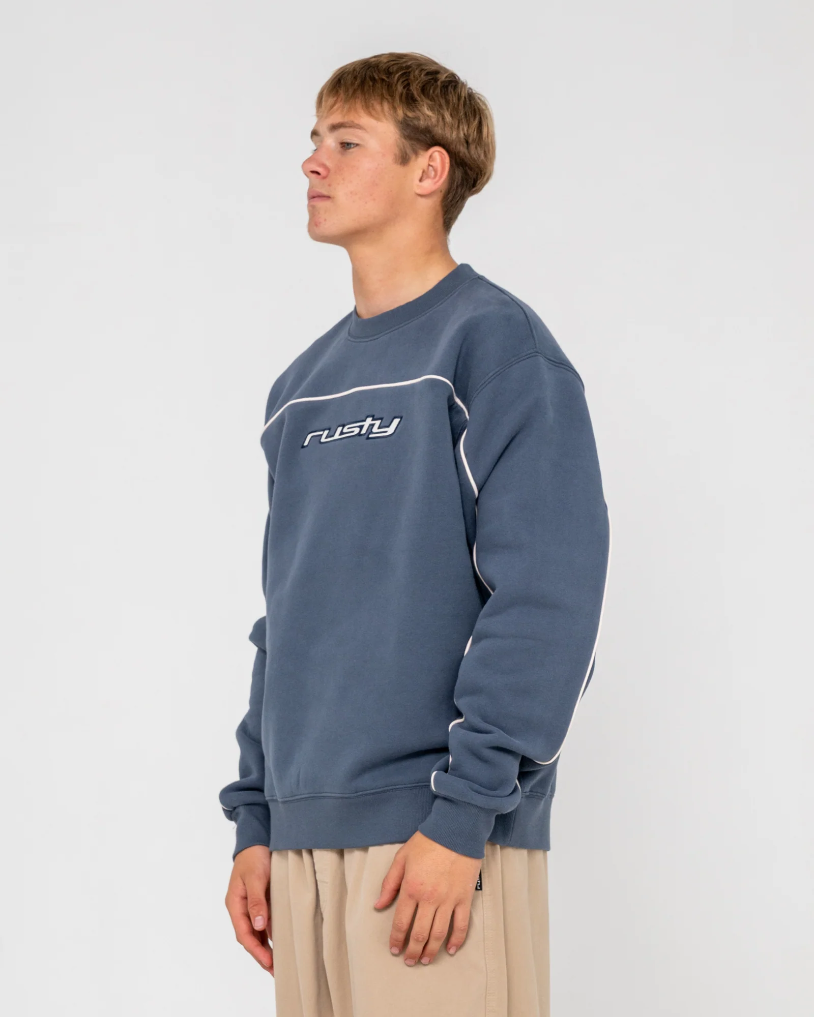Buzo Trigger Fleece Atlantic Blue - Image 3