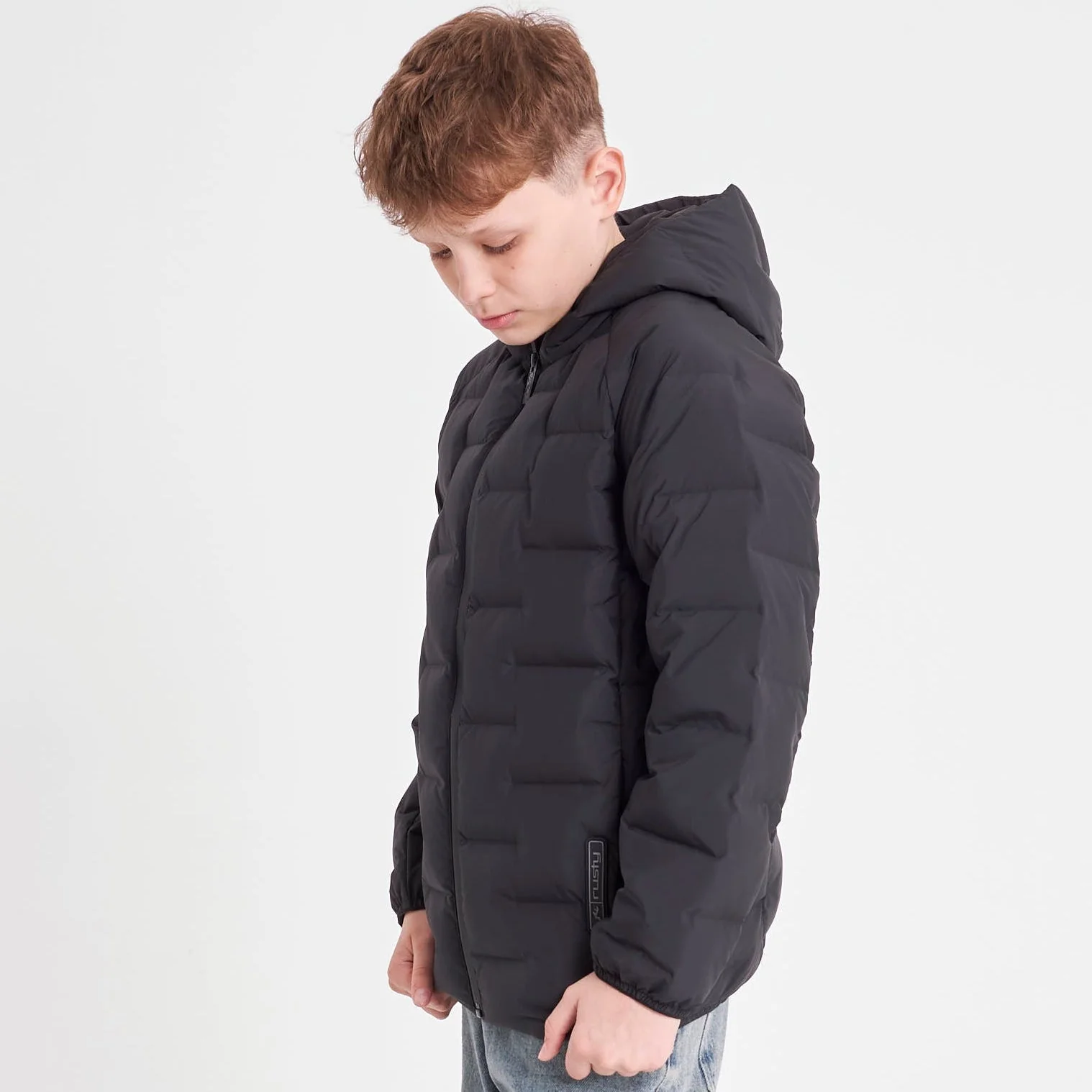 Campera Abrigo Arrow Town Junior Black - Image 2