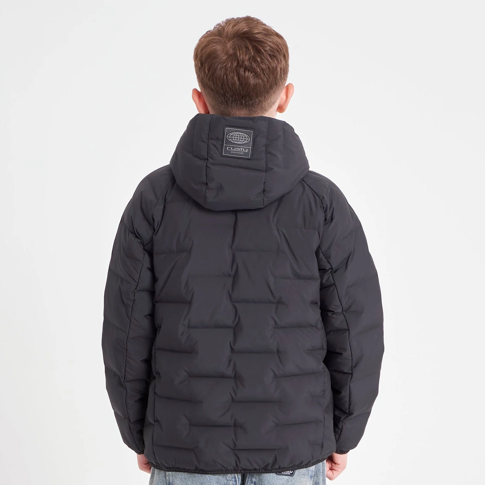 Campera Abrigo Arrow Town Junior Black - Image 3