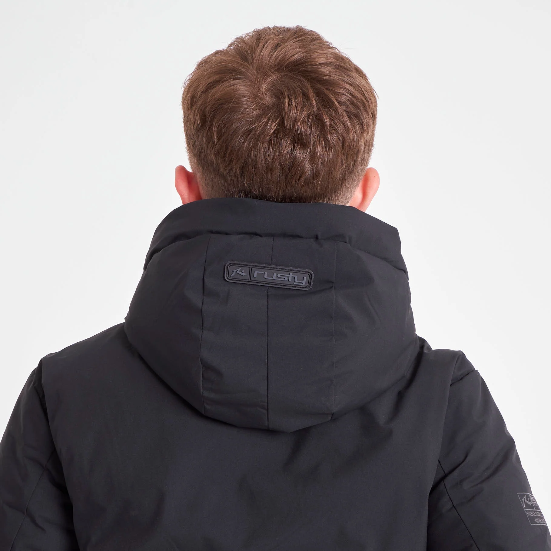 Campera Abrigo Manchester Junior Black - Image 4
