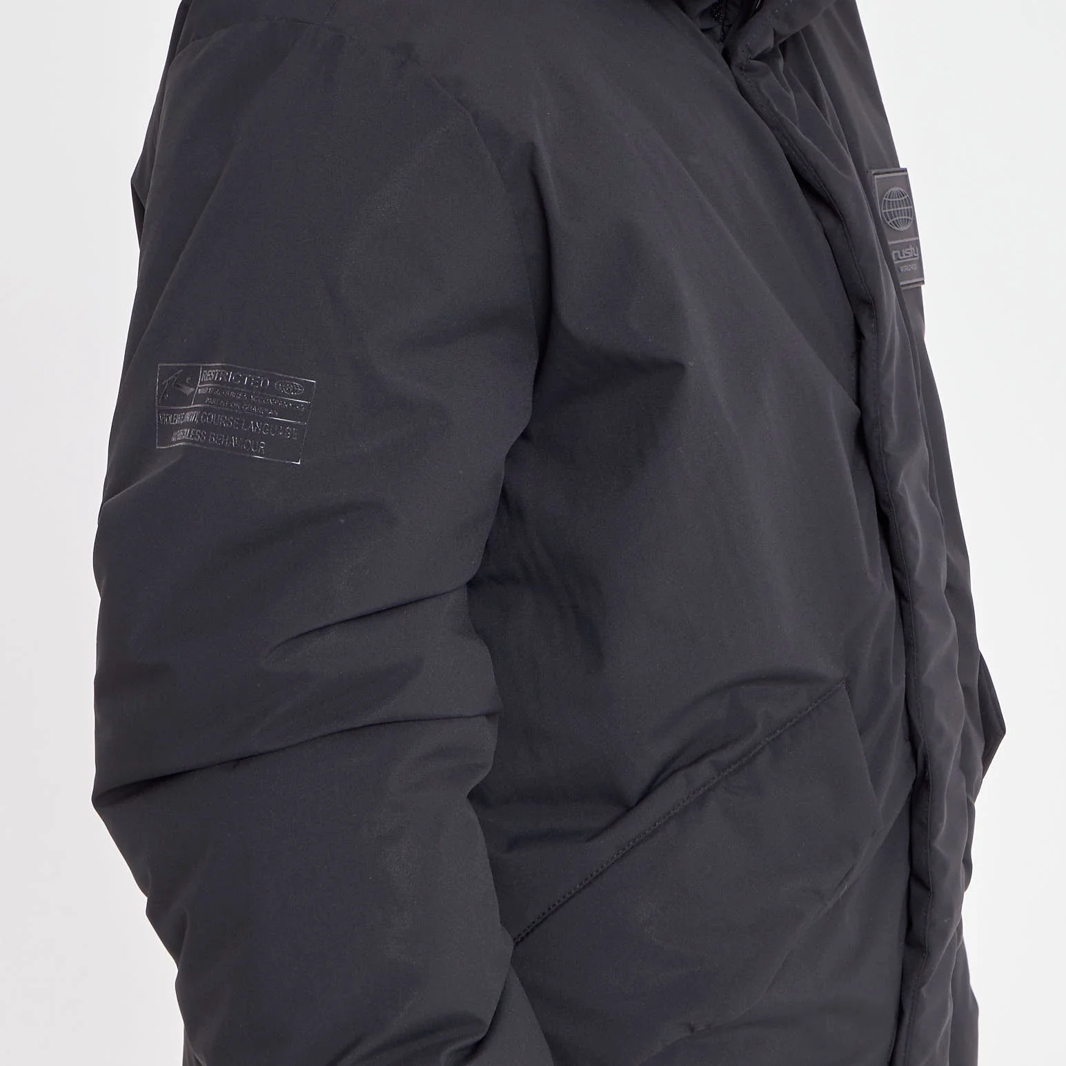 Campera Abrigo Manchester Junior Black - Image 5