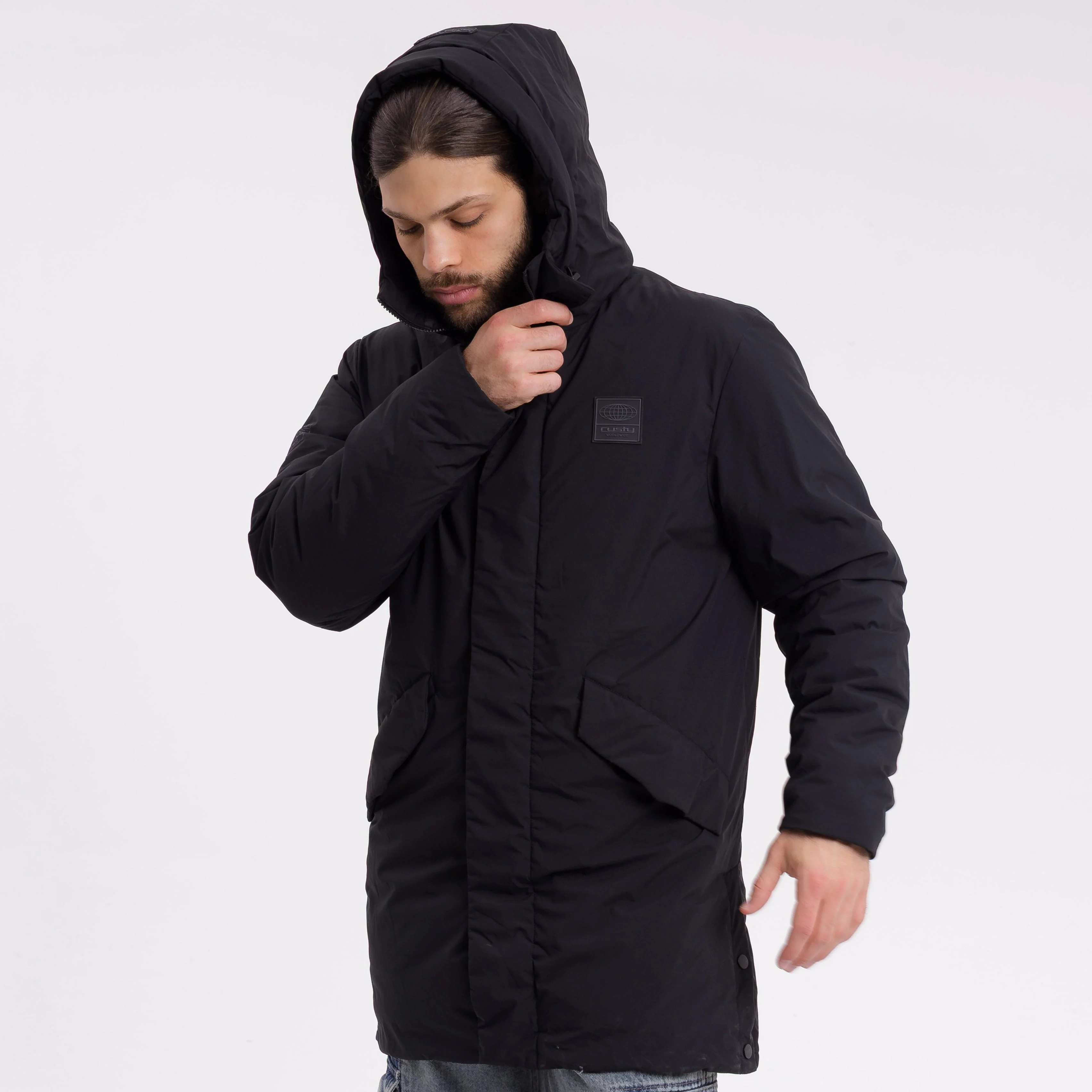 Campera Abrigo Manchester Black - Image 3