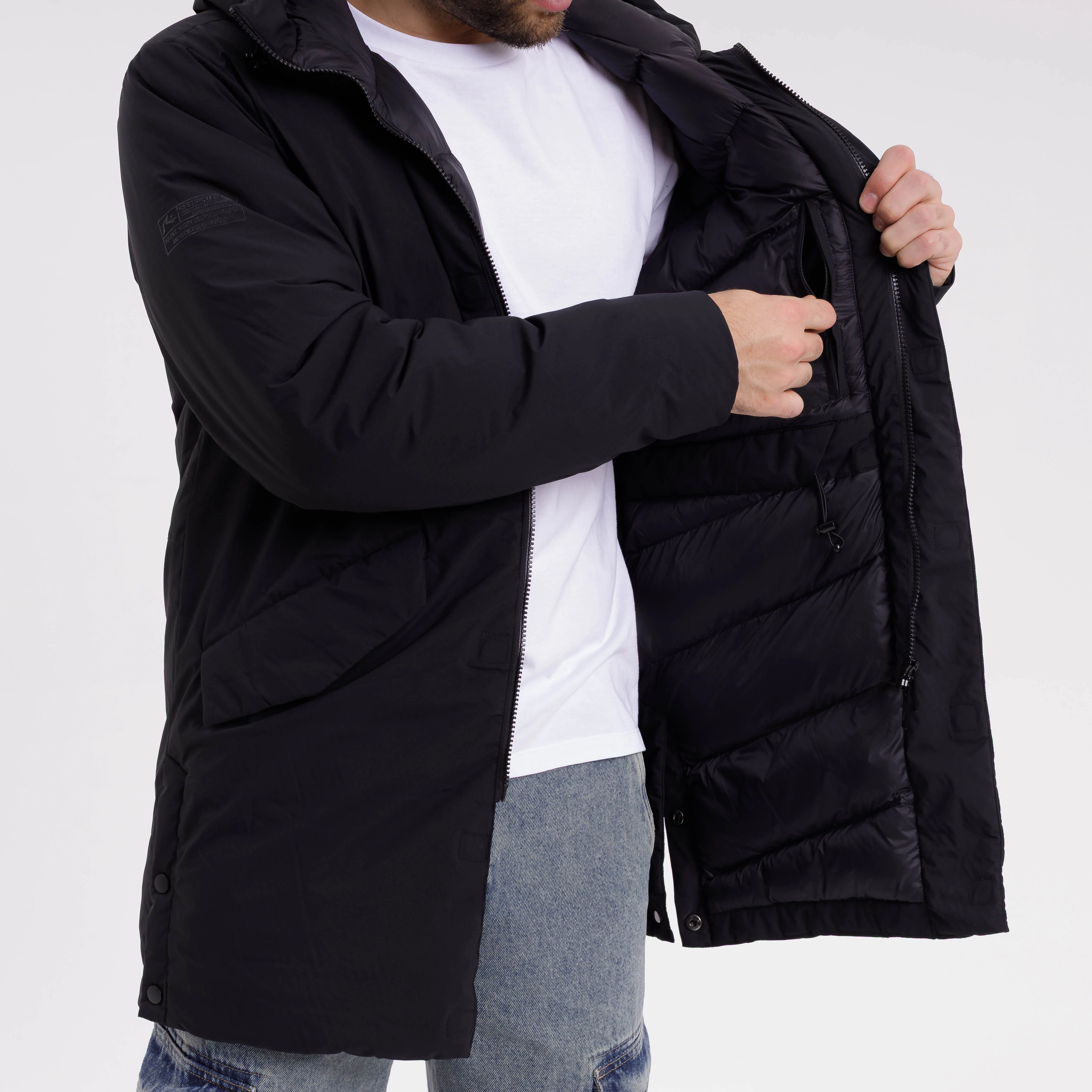 Campera Abrigo Manchester Black - Image 7