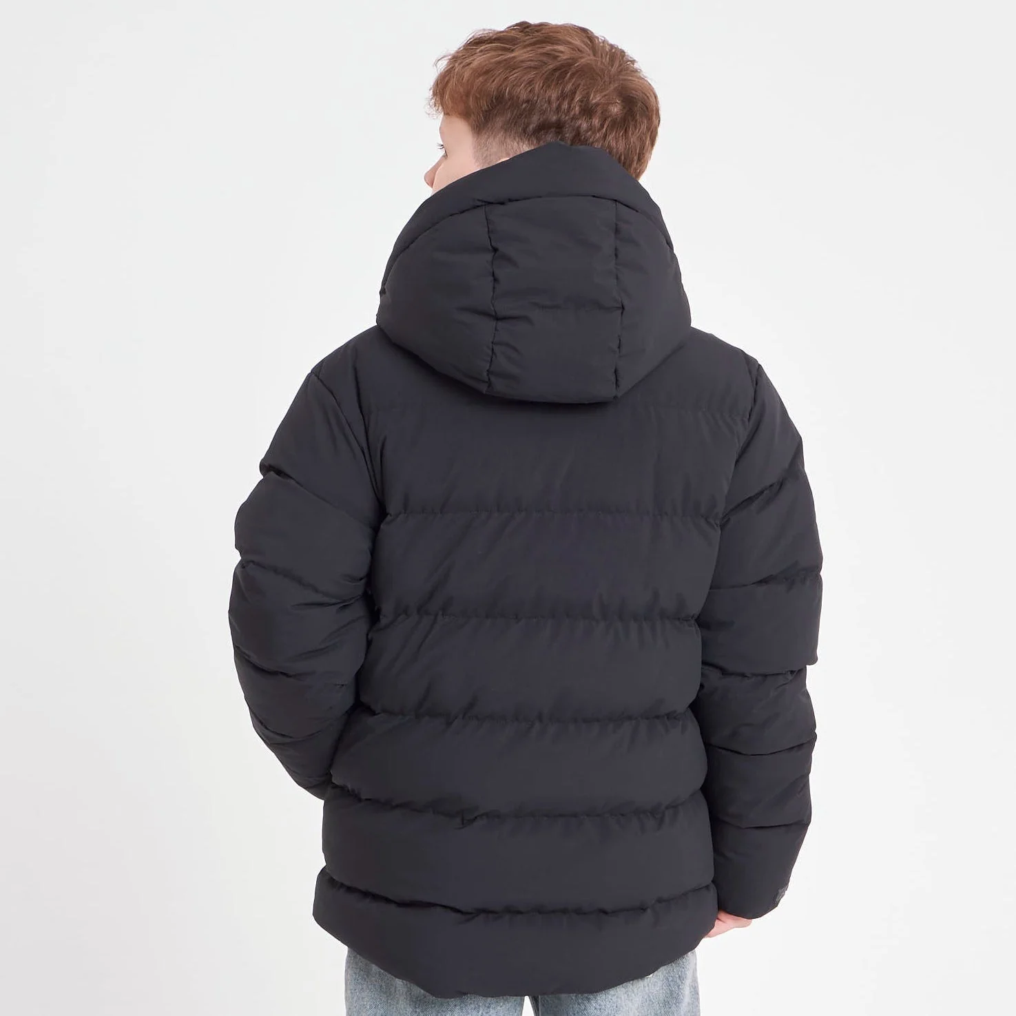 Campera Abrigo Pruffen Serie 2 Junior Black - Image 4