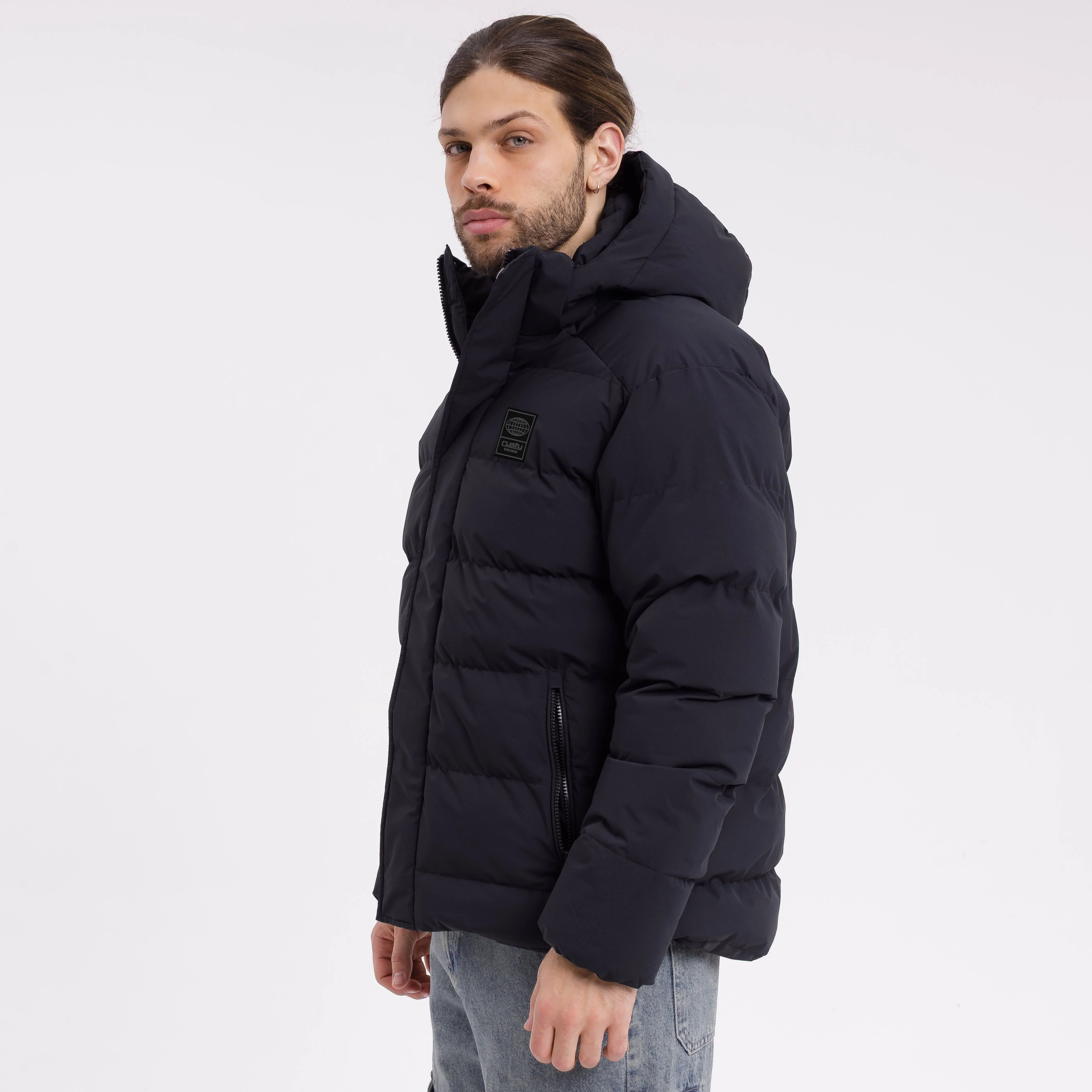 Campera Abrigo Pruffen Serie 2 Black - Image 3