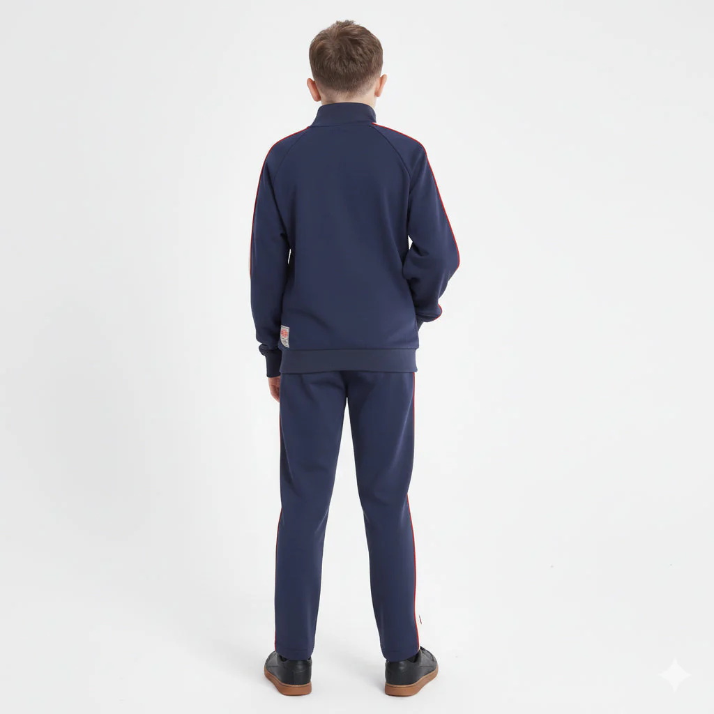 Campera Canguro Lykke Zip Junior Navy - Image 2