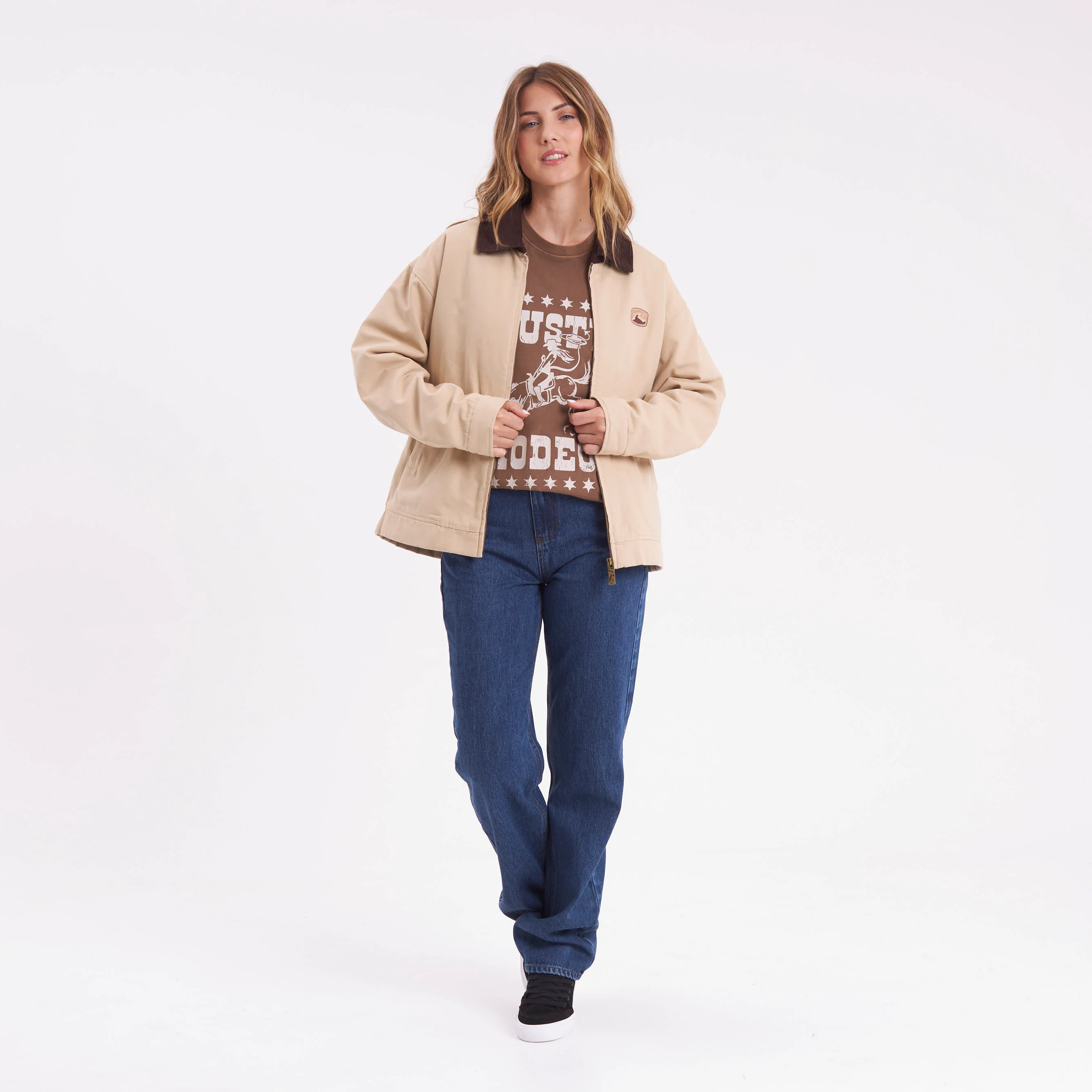 Campera Abrigo Dakota Oatmilk - Image 3