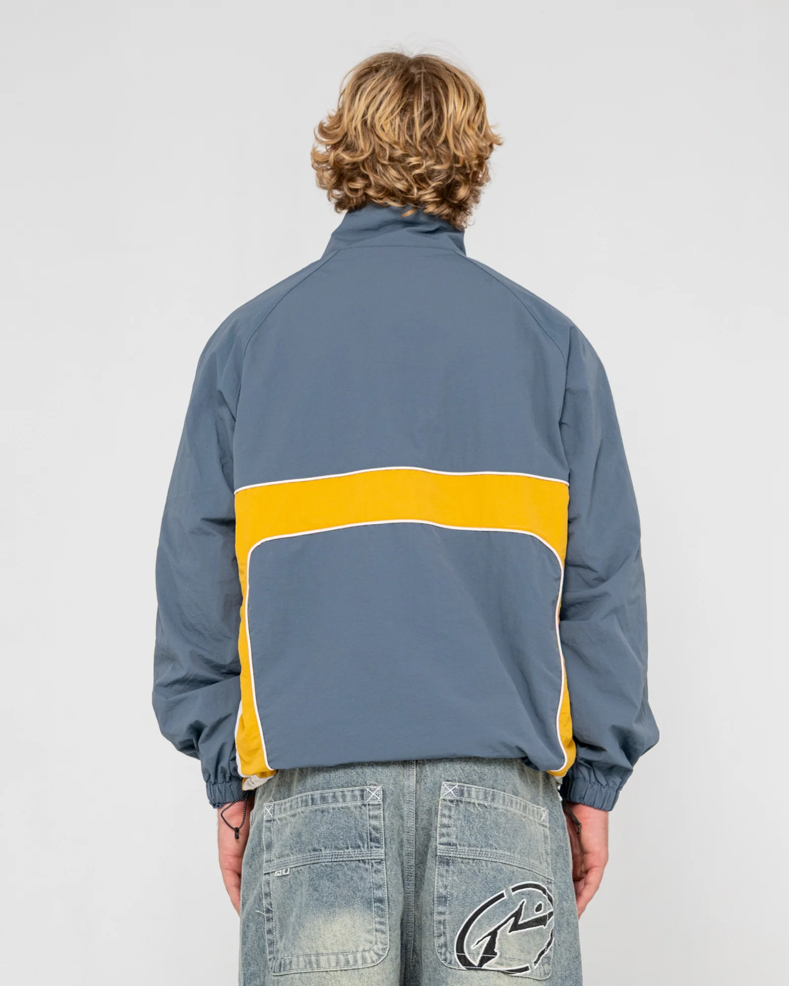 Campera Abrigo Hocus Pocus Zip Thru Steel Blue - Image 4