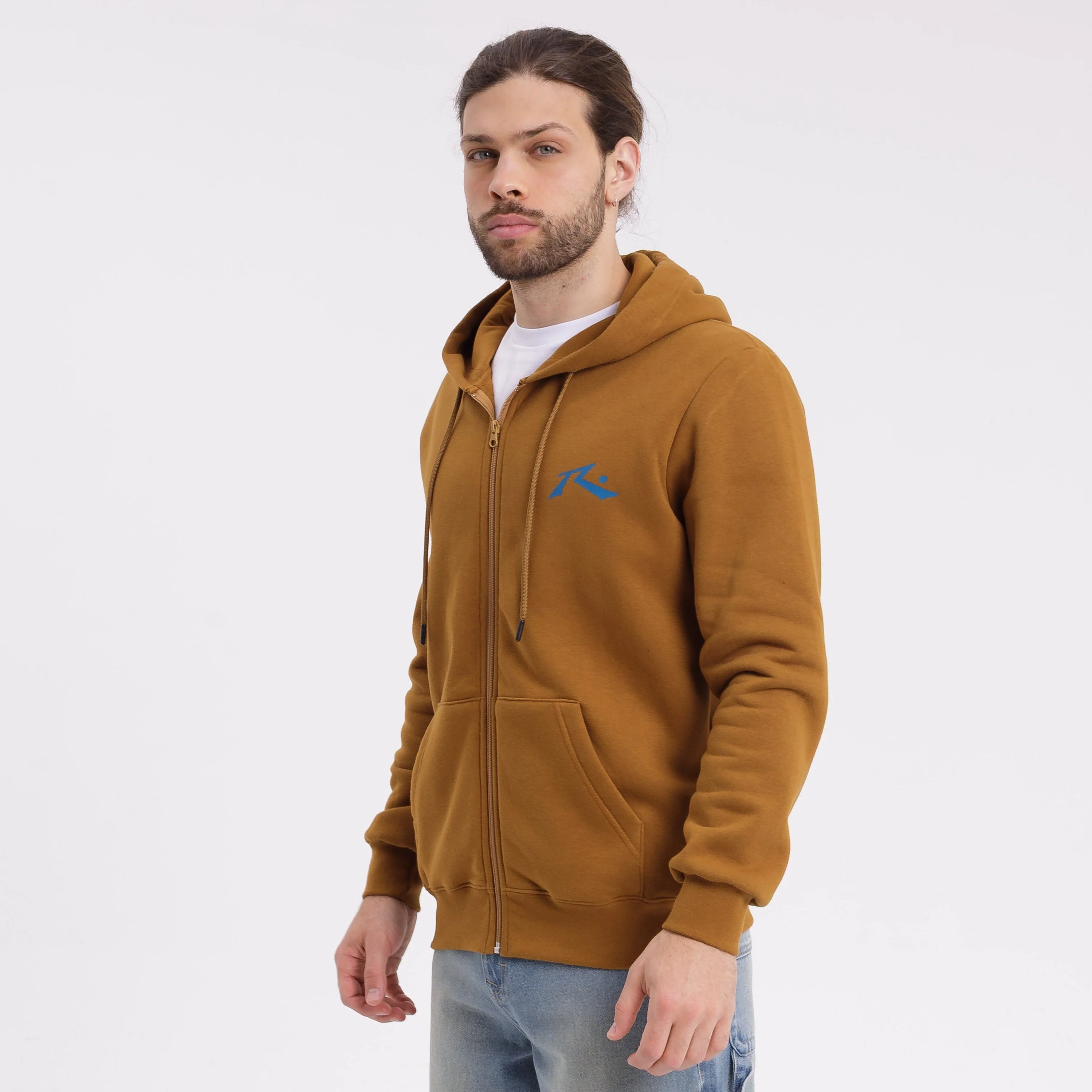 Campera Canguro Competition Brown S/Blue - Image 3