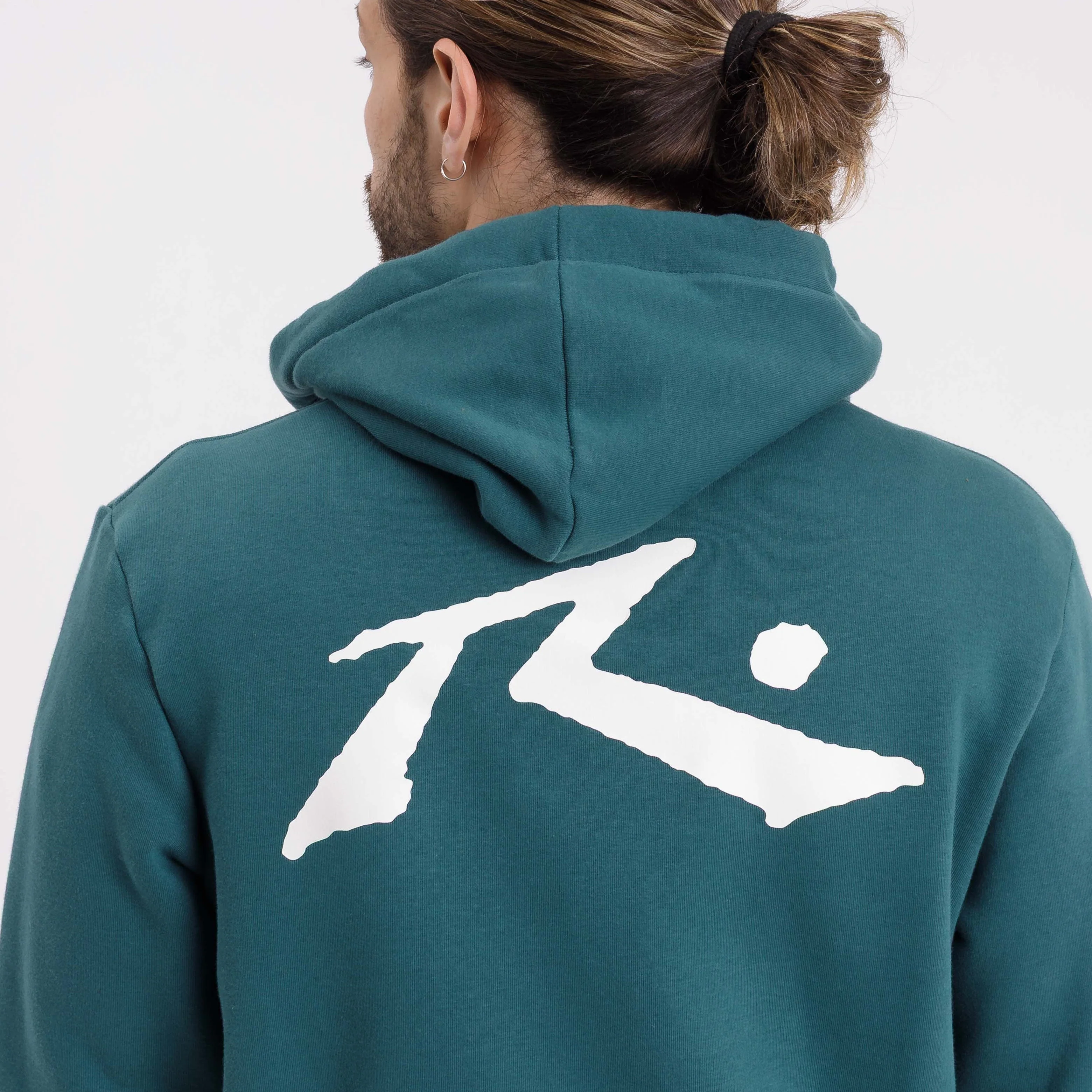 Campera Canguro Competition Green B/Ecru - Image 5