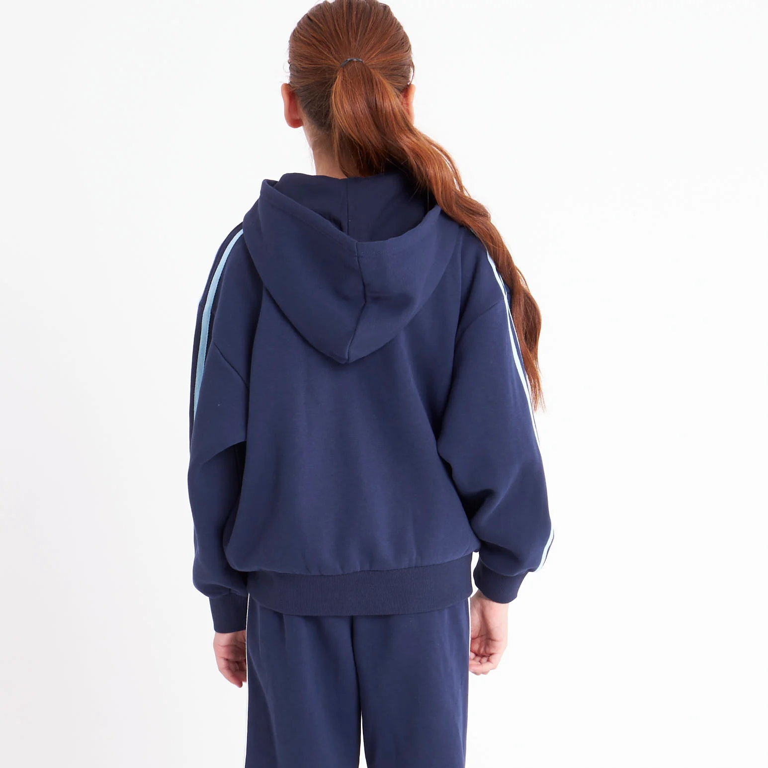 Campera Canguro Girls Team Varsity Navy - Image 8