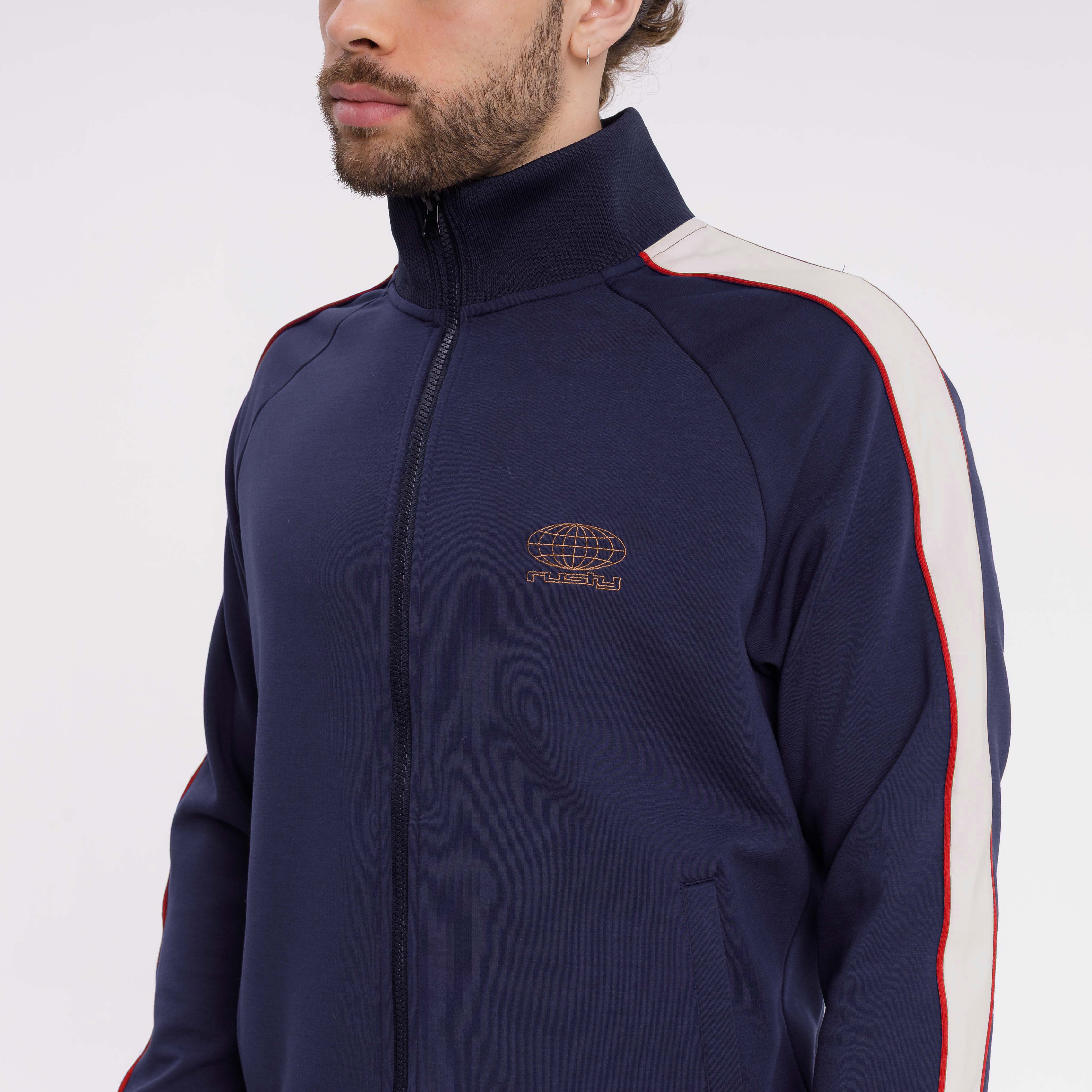 Campera Canguro Lykke Zip Navy - Image 2