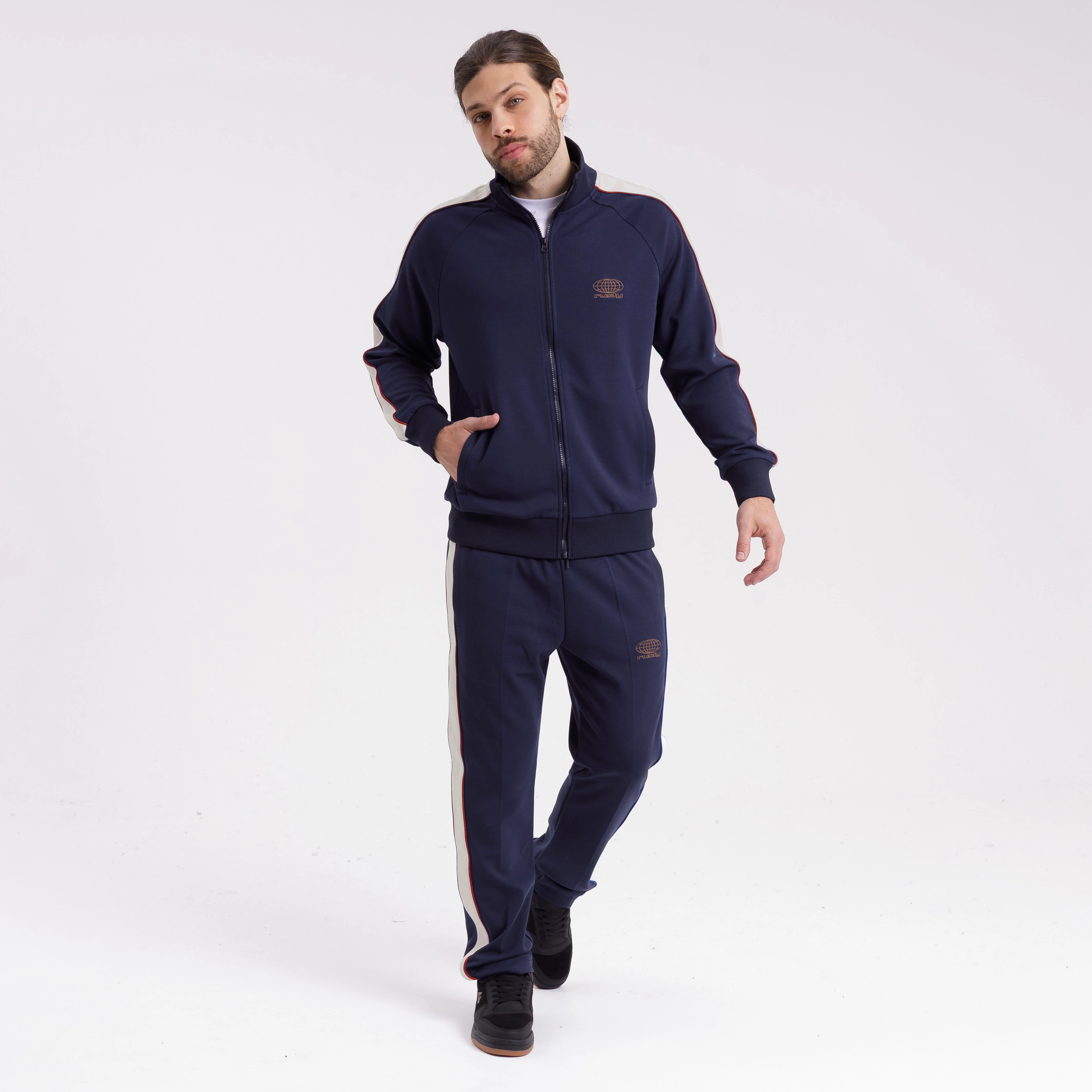 Campera Canguro Lykke Zip Navy - Image 4