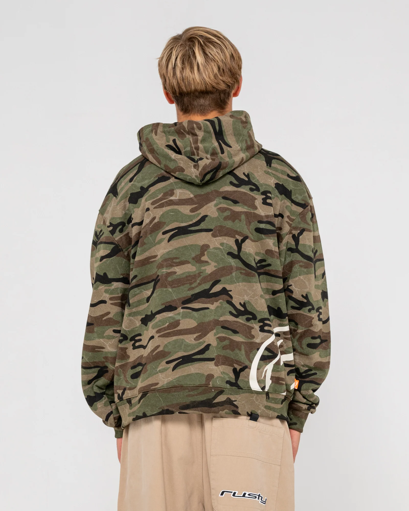 Campera Canguro Rambo Zip Thru Hooded Fleece Camo - Image 4