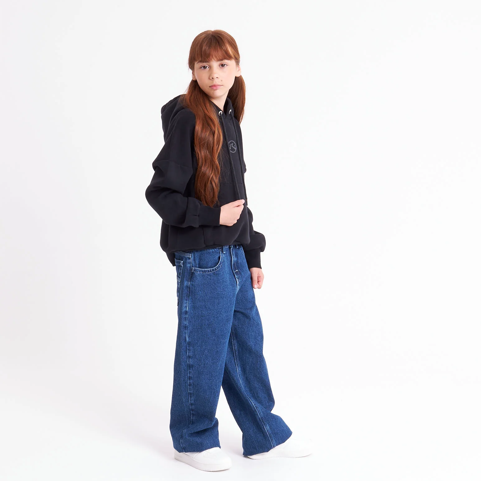 Canguro Essential l Relaxed Girls Black - Image 6