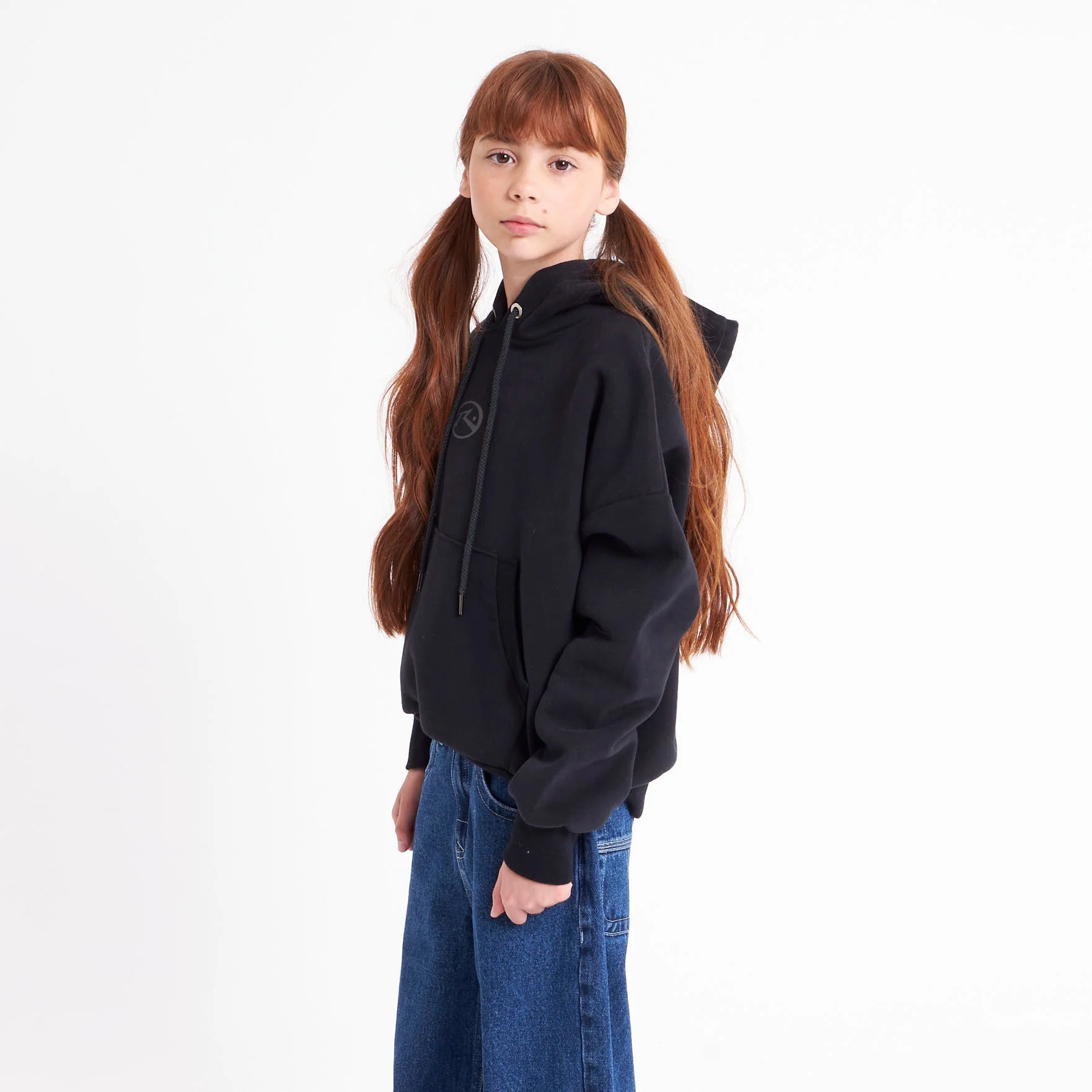 Canguro Essential l Relaxed Girls Black - Image 9