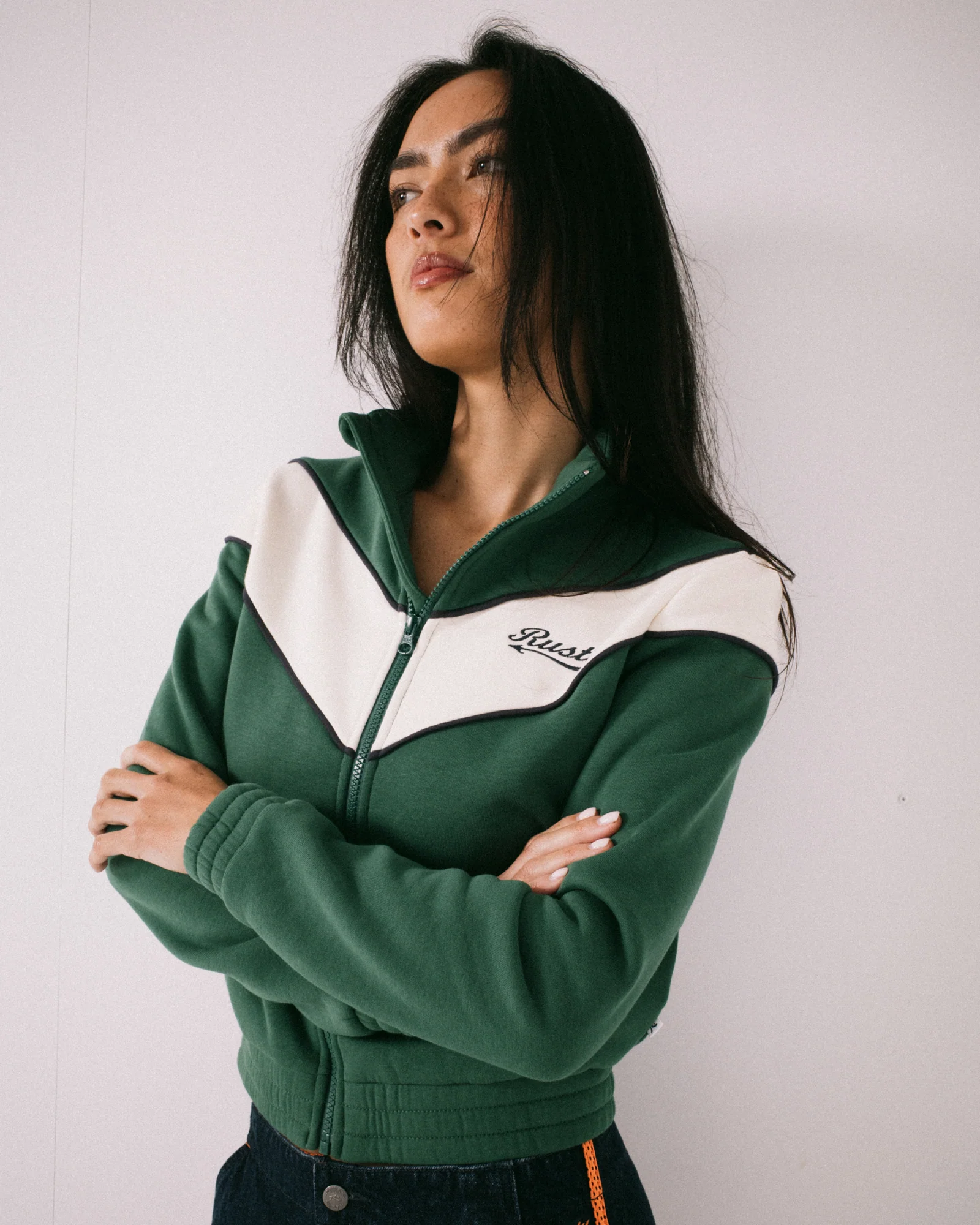 Canguro Fever Zip Through Fleece Green Bean - Image 3