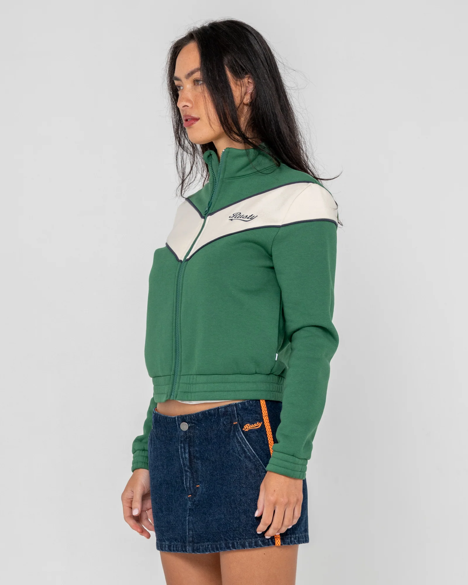 Canguro Fever Zip Through Fleece Green Bean - Image 4