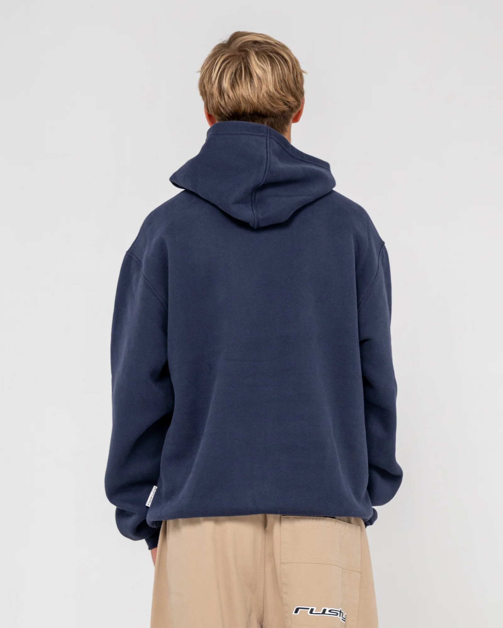 Canguro Flip Daddy 2.0 Hooded Fleece Navy Blue - Image 4