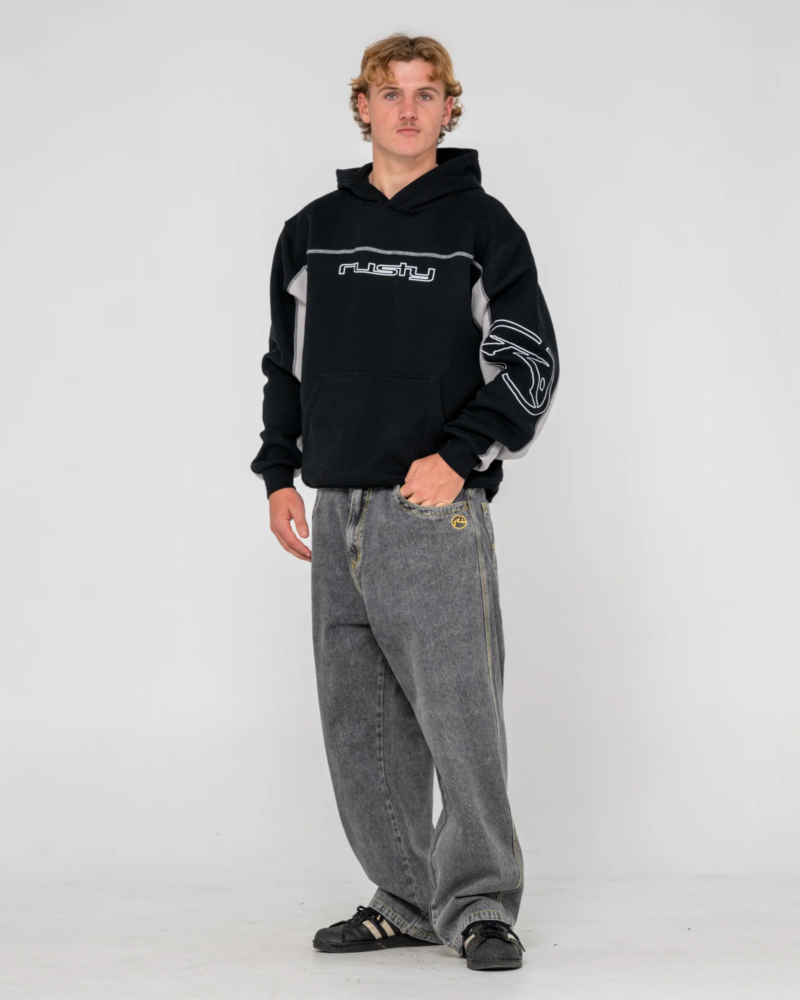 Canguro Titan Hooded Fleece Black - Image 3