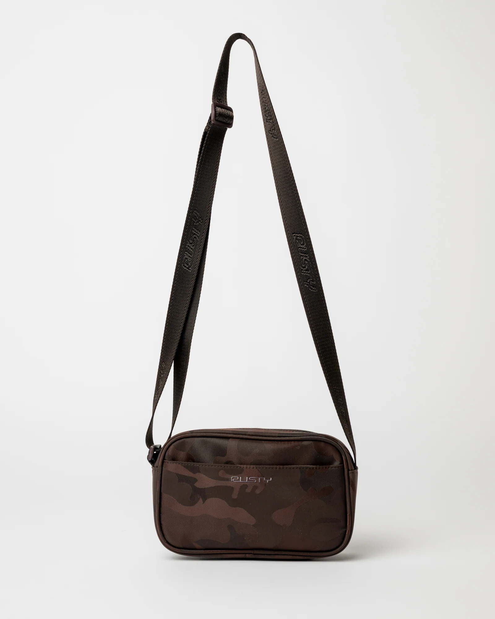 Cartera Stellar Nylon Camo Side Bag Java - Image 8