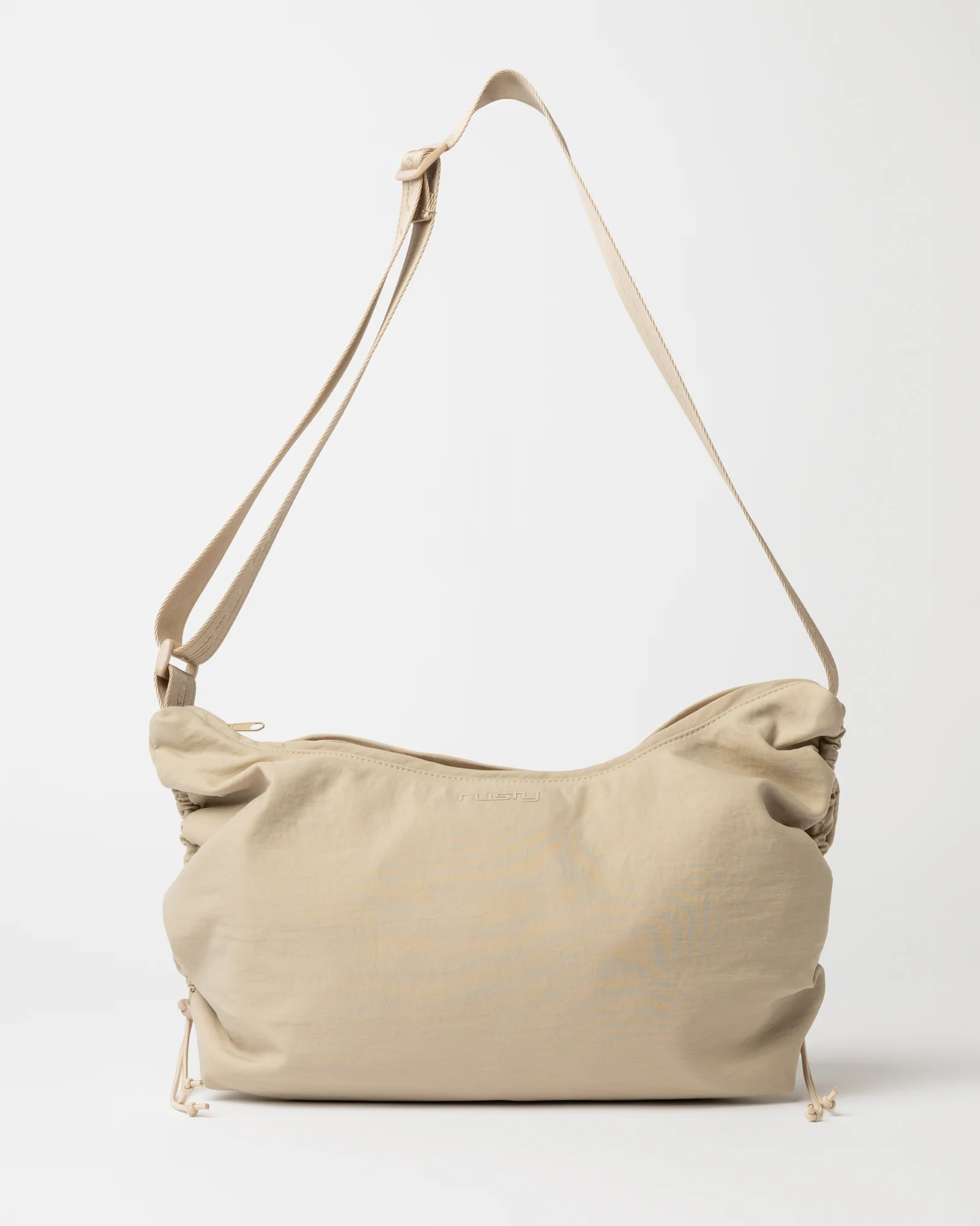 Cartera Free Fall Nylon Sling Bag Oatmeal - Image 2