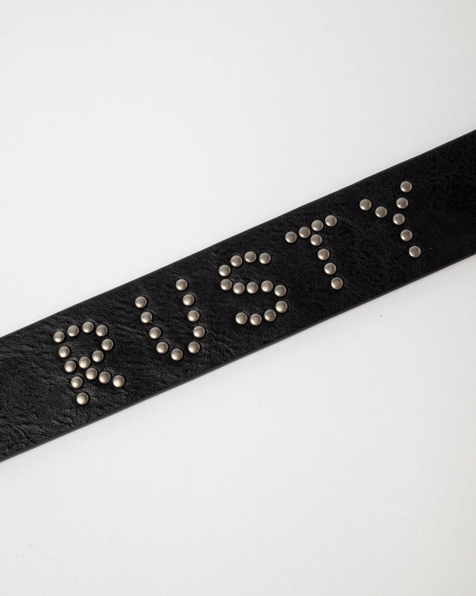 Cinturon Tease Leather Stud Belt Black - Image 3