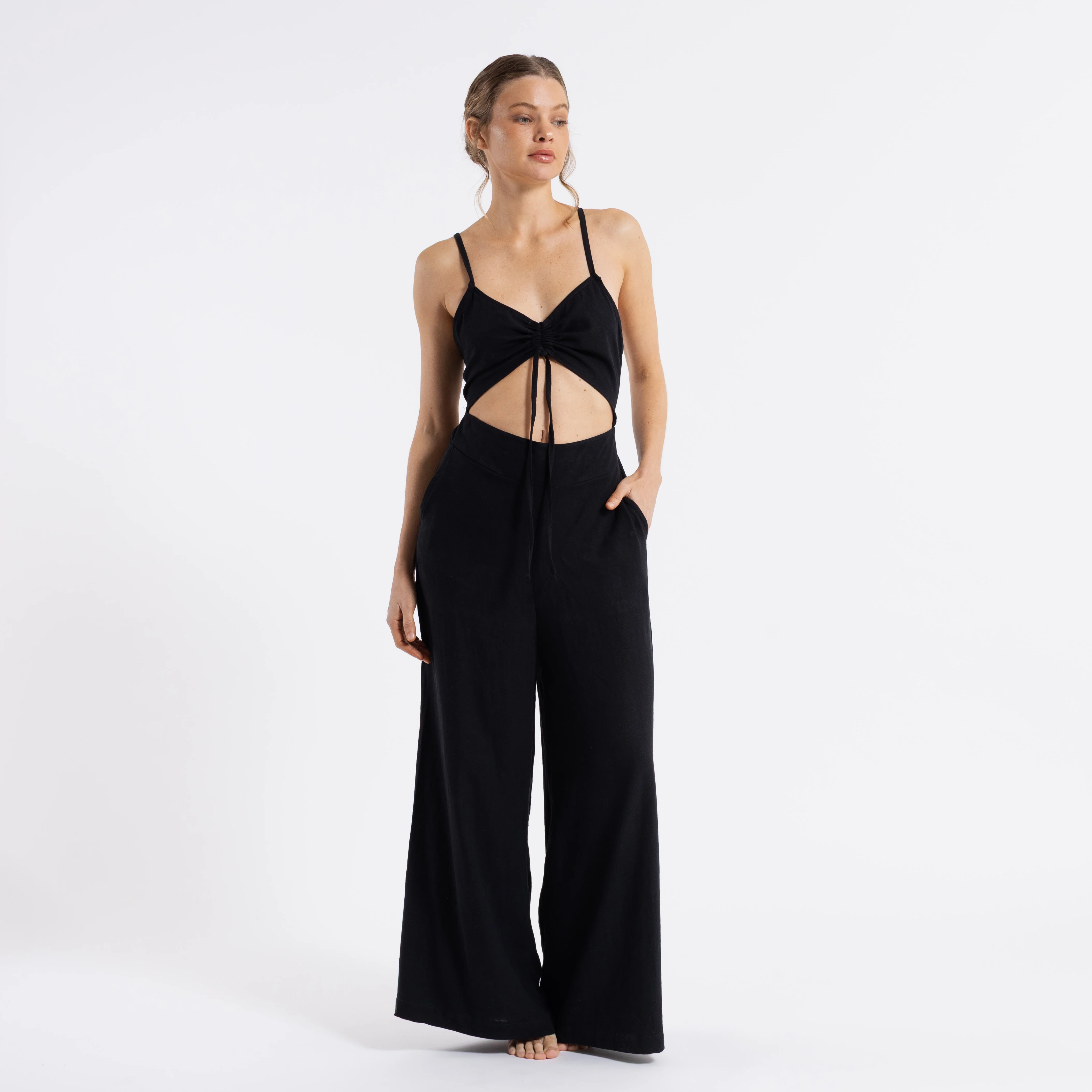 Enterito Clumsy Playsuit Black - Image 2