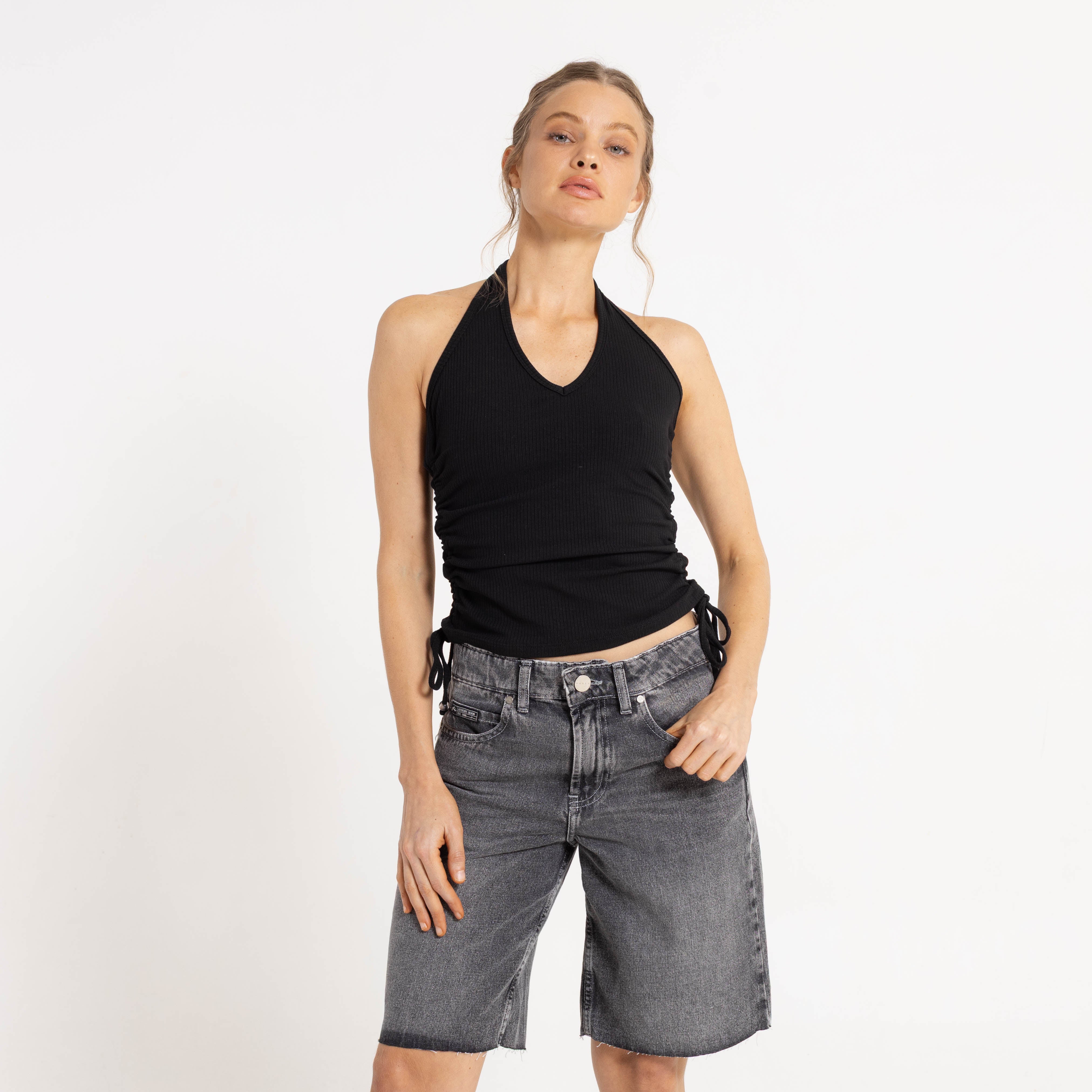 Fashion Top Halter It Up Black - Image 2