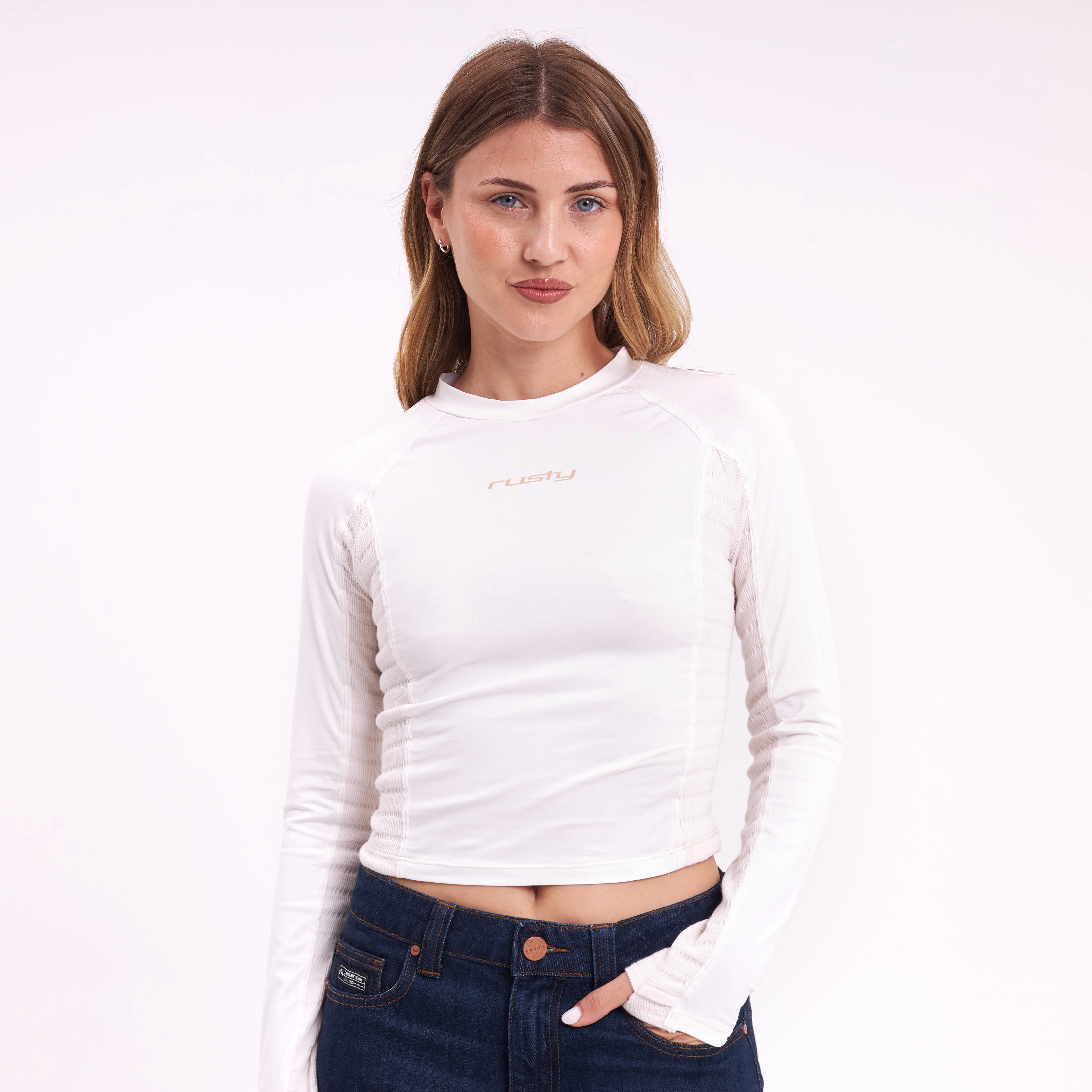 Fashion Top Kick Textured Ecru