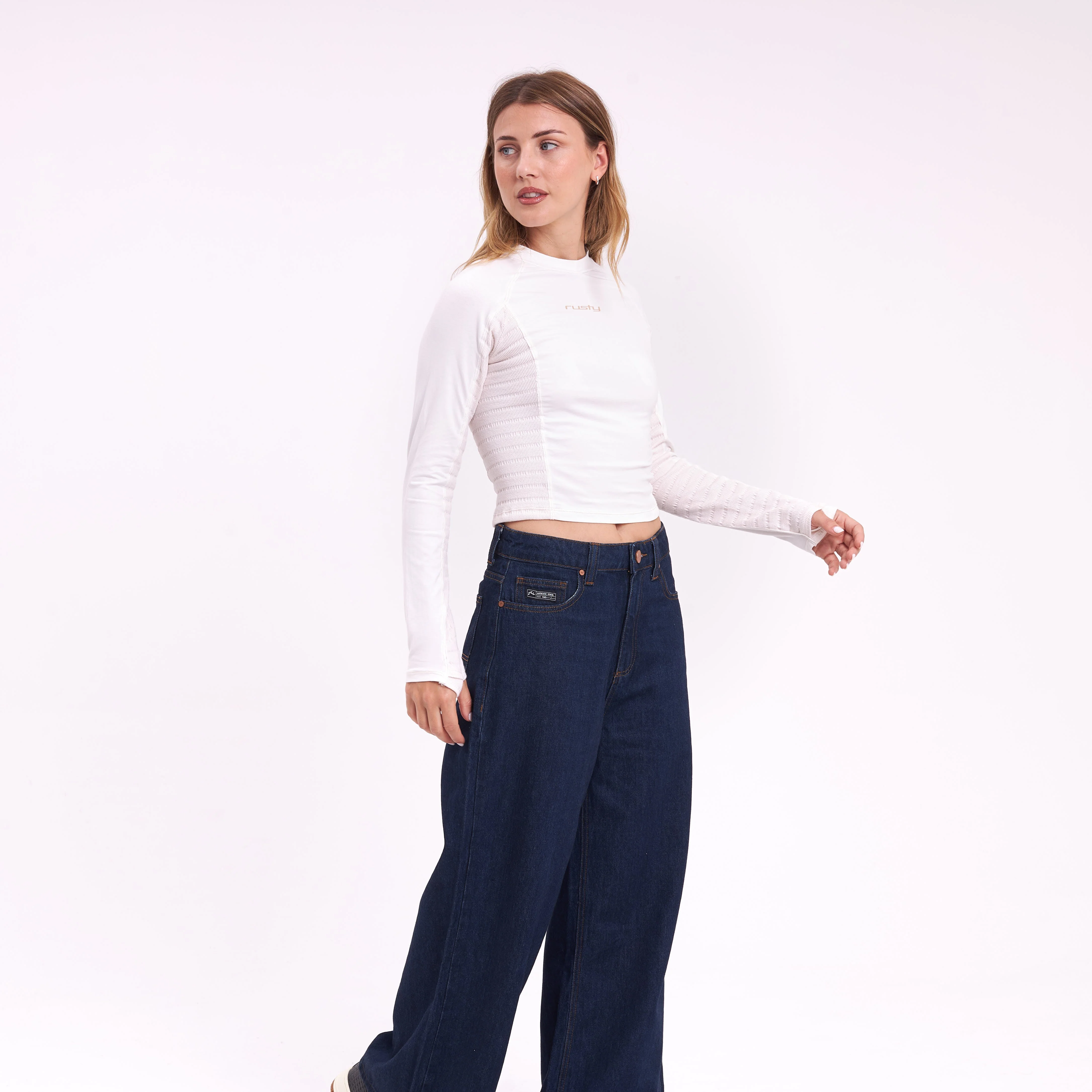 Fashion Top Kick Textured Ecru - Image 4