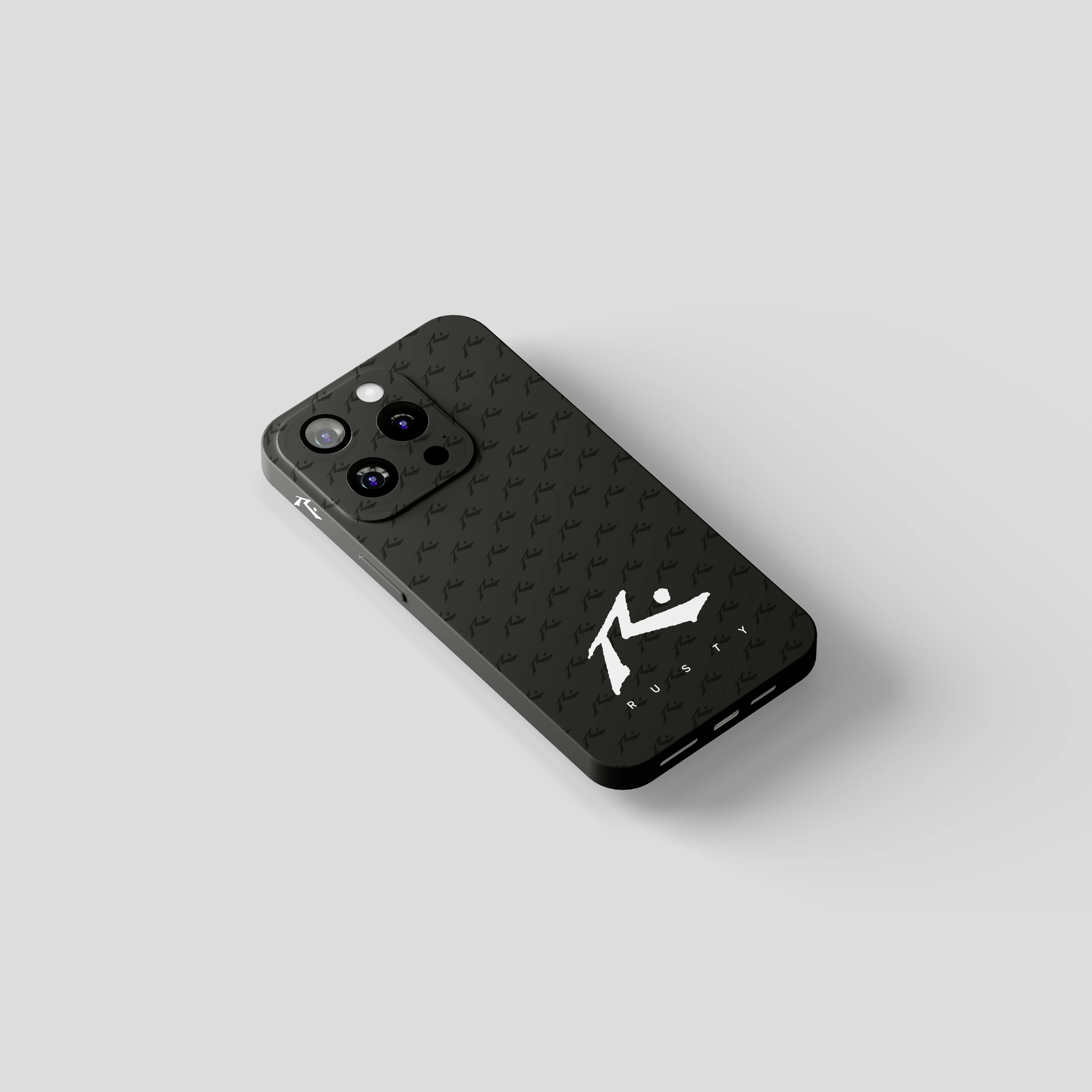 Funda Celular Rusty Iphone 15 Pro Case Black