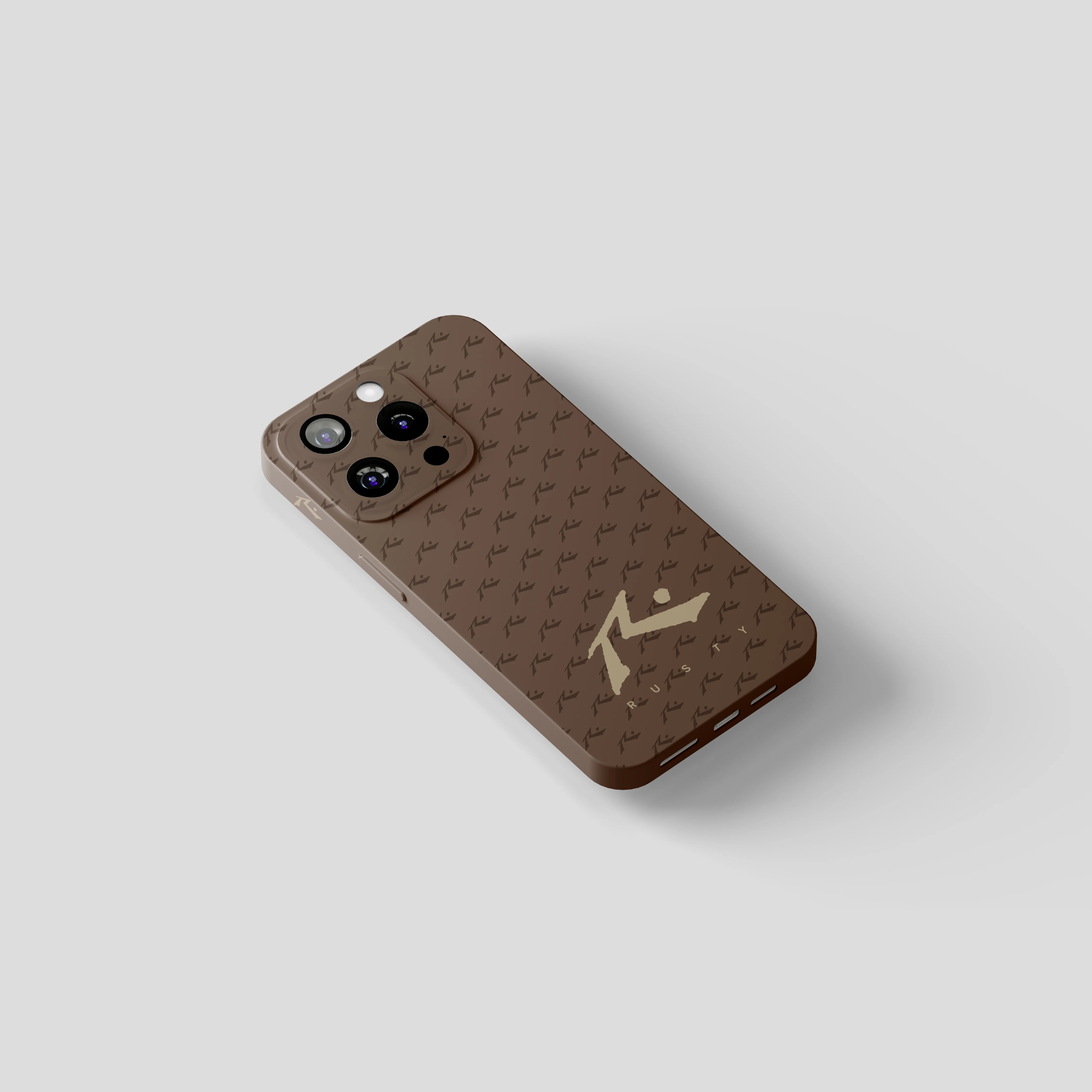 Funda Celular Rusty Iphone 15 Case Brown