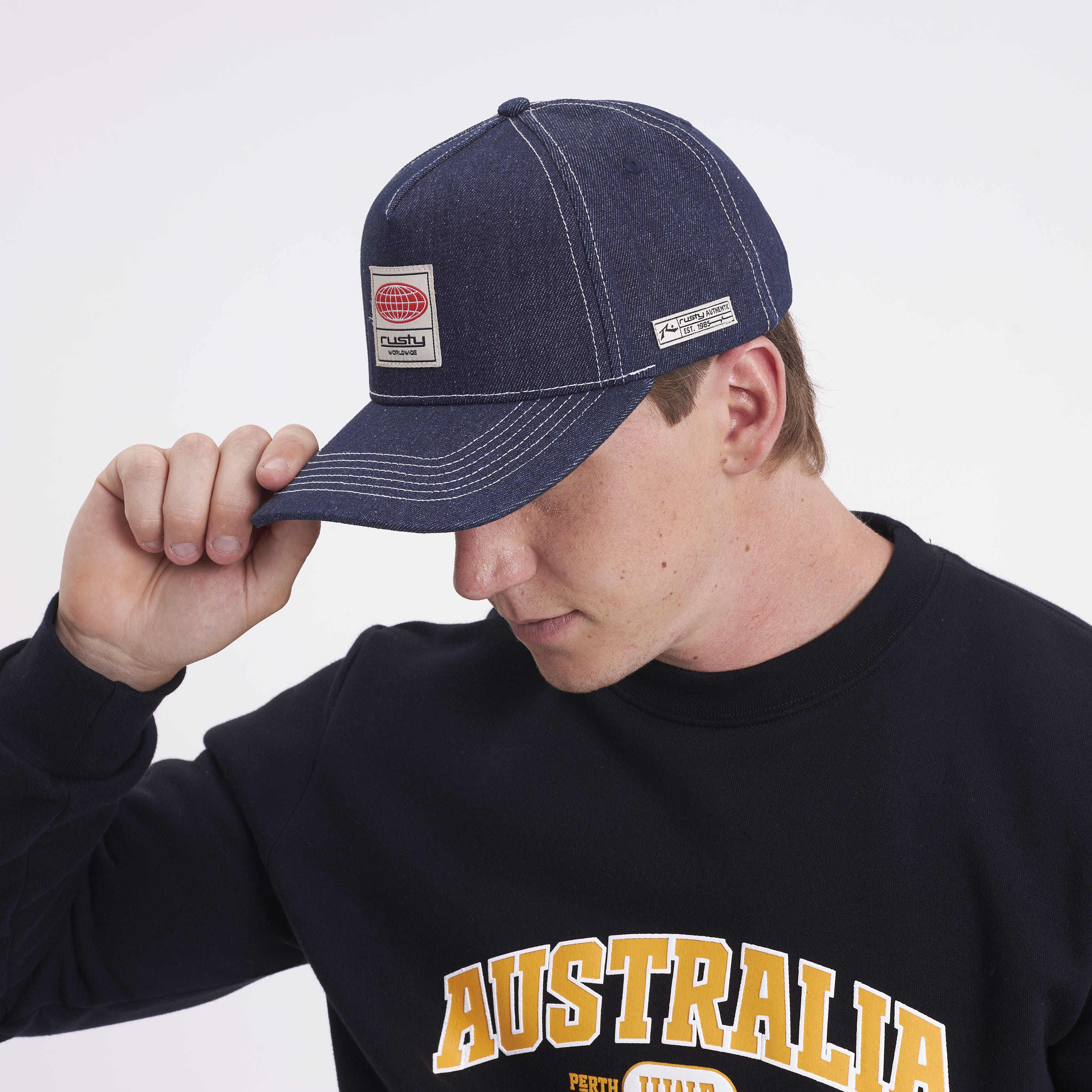 Gorra Habits Dark Blue - Image 2