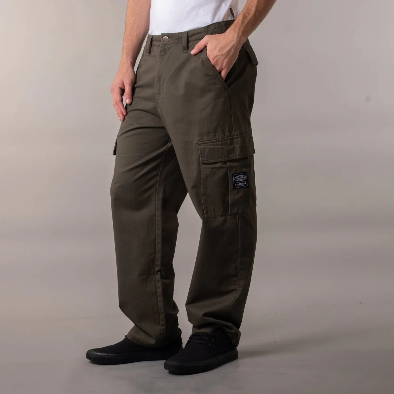 Jean Rusty Rippa Charge Pant Jr Army