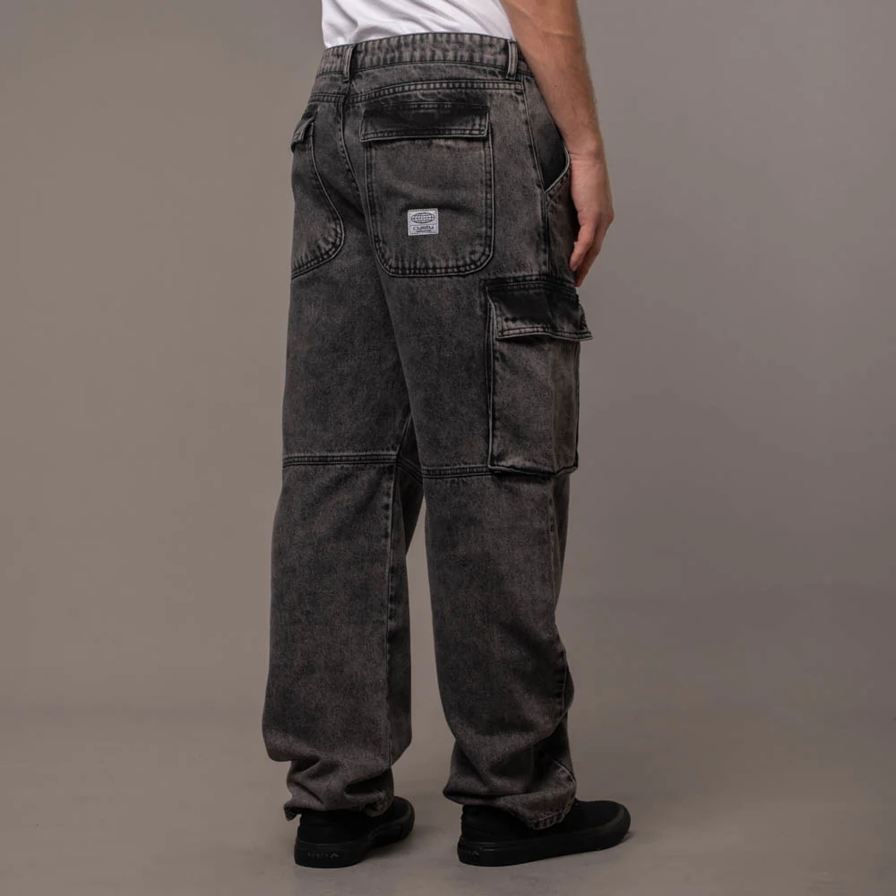 Jean Rusty Parklife Cargo Jean Jr Black - Image 2