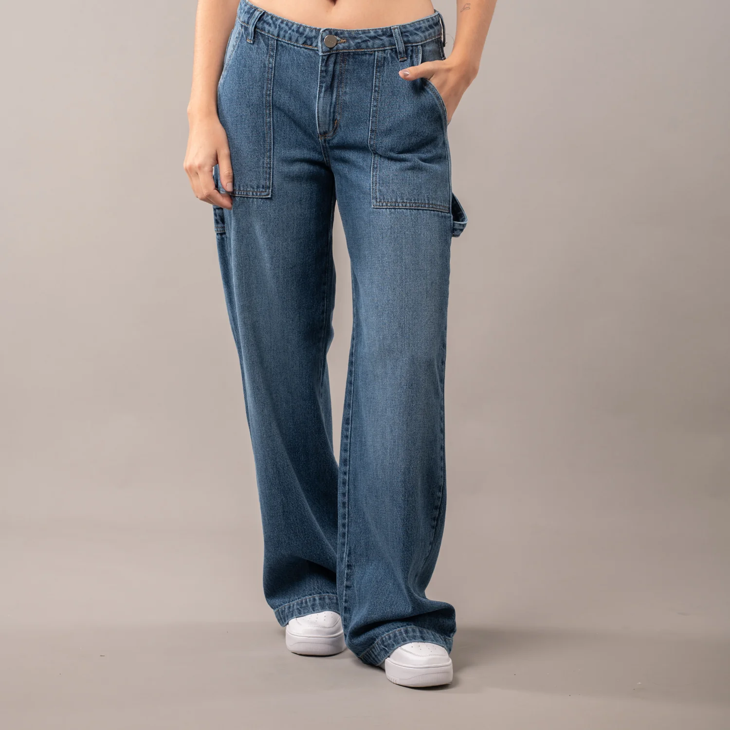 Jean Billie 2.0 Low Rise Carpenter Blue