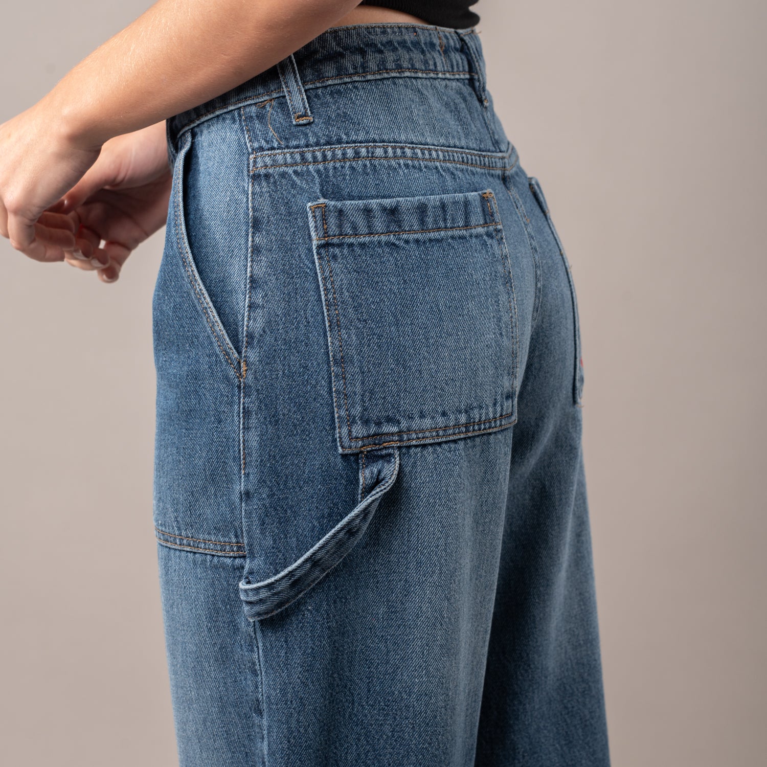 Jean Billie 2.0 Low Rise Carpenter Blue - Image 3
